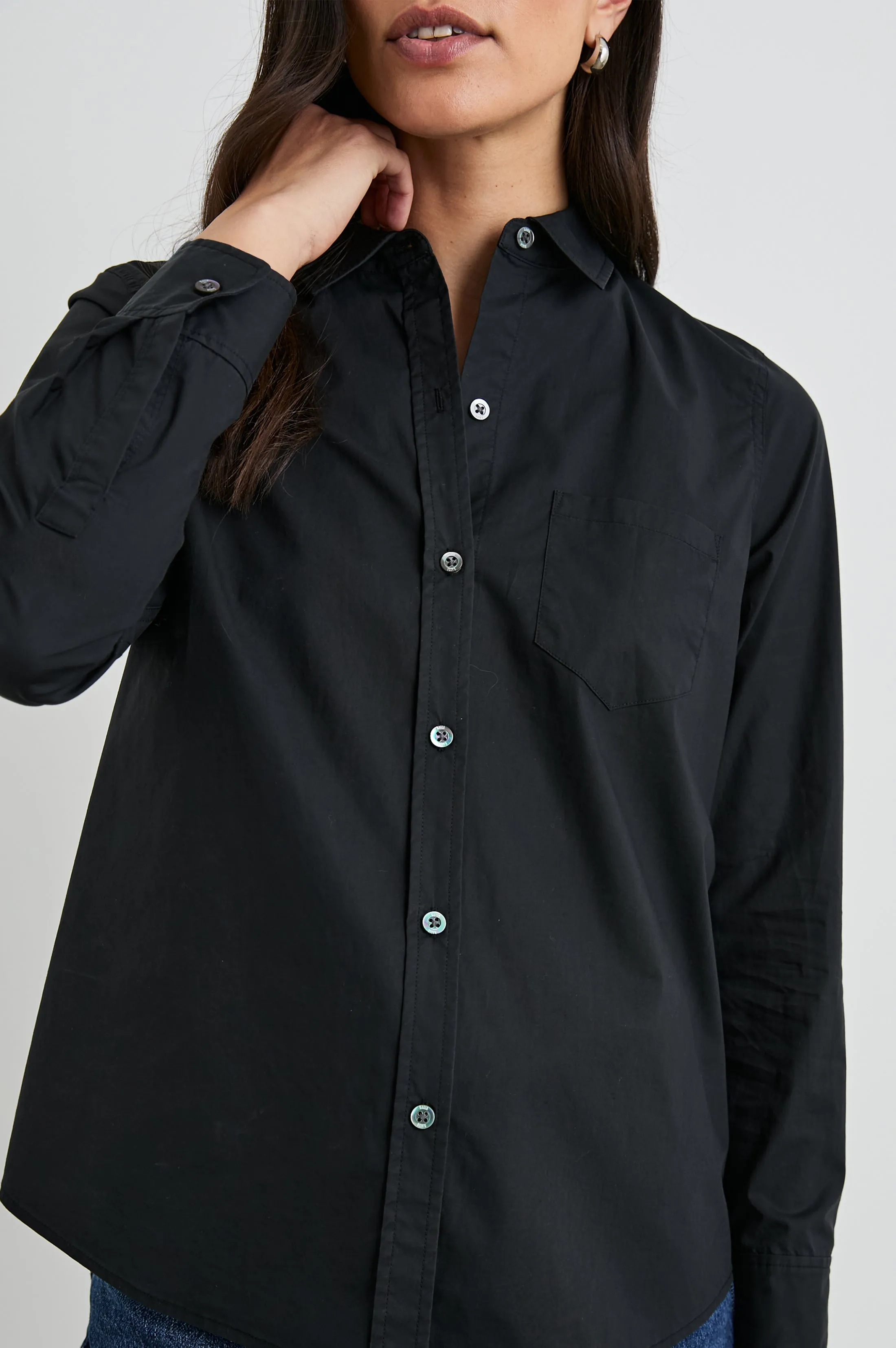 STINA SHIRT - BLACK Rails