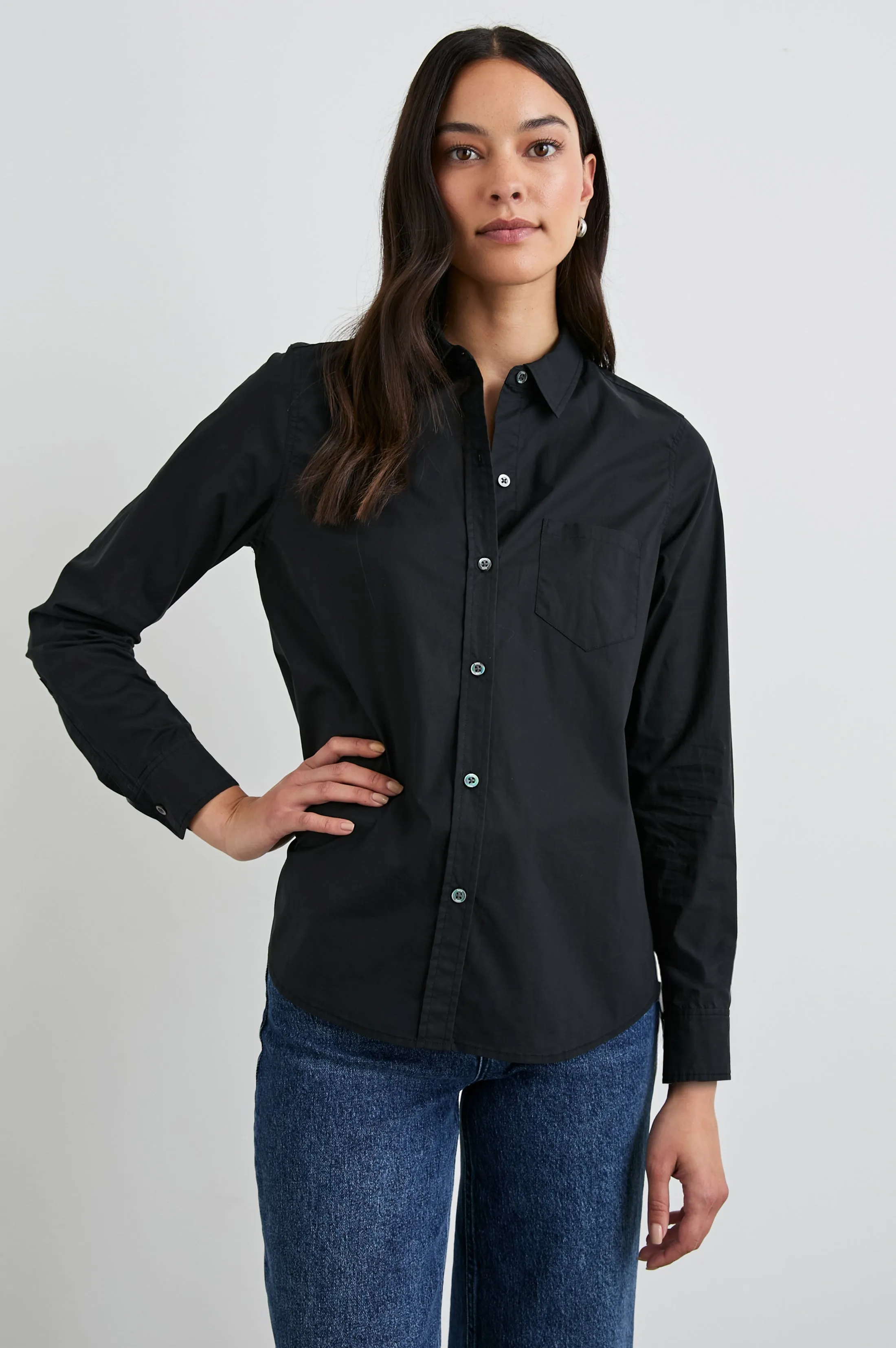 STINA SHIRT - BLACK Rails