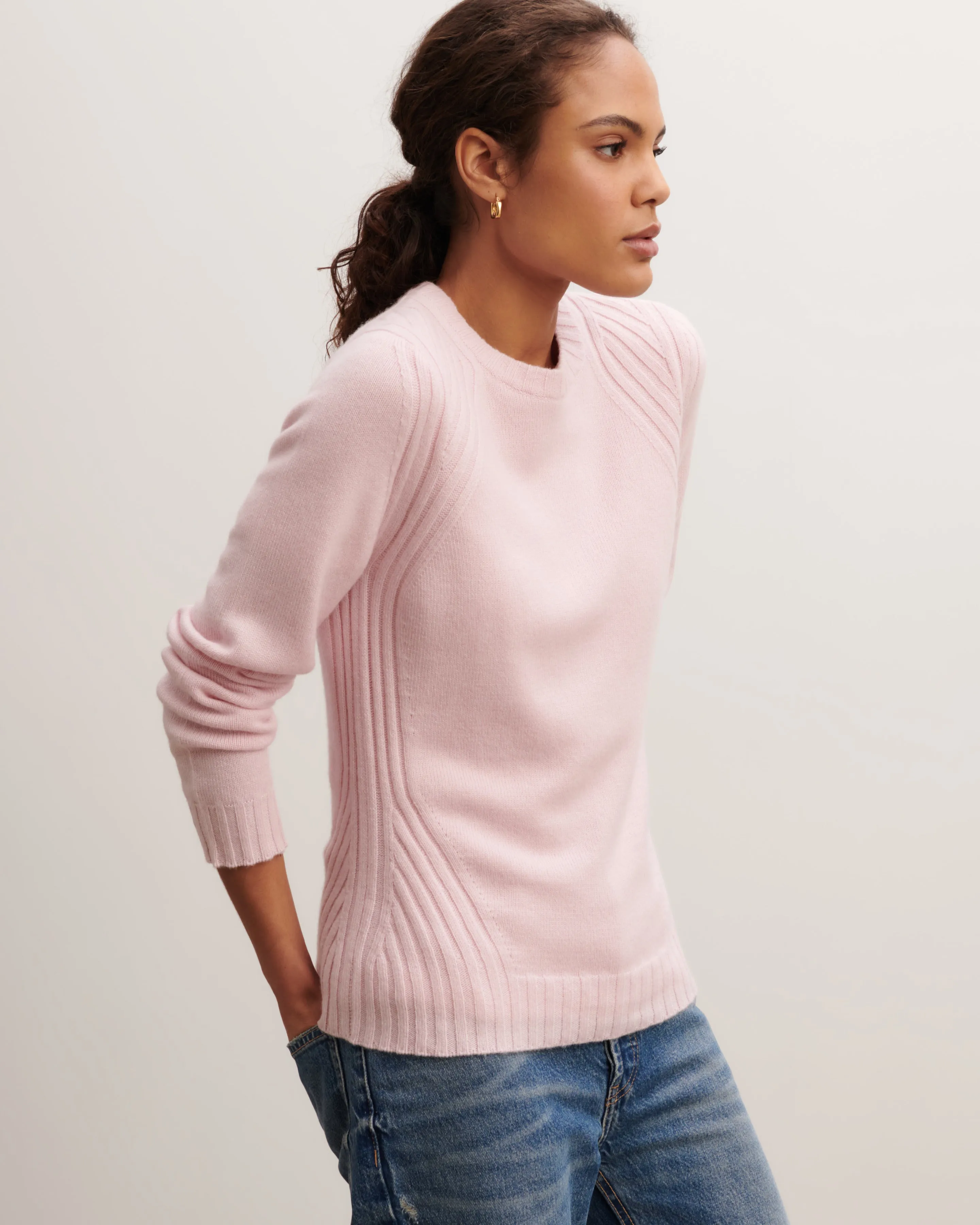 Straight round neck pullover Eric Bompard