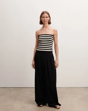Striped strapless top Eric Bompard