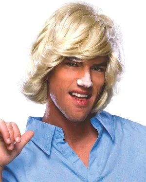 Surfer Dude Wavy Blonde Wig