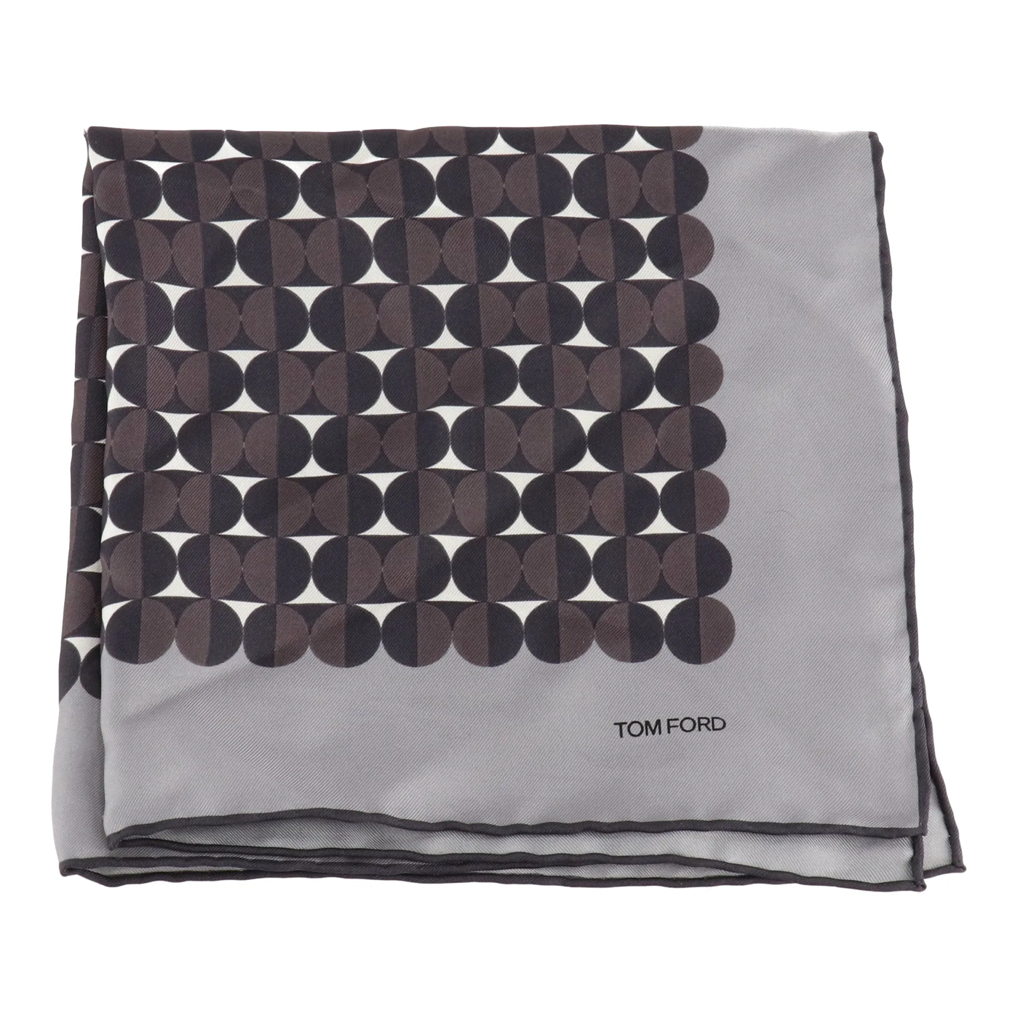 Tom Ford Mens Multicolored Pocket Square