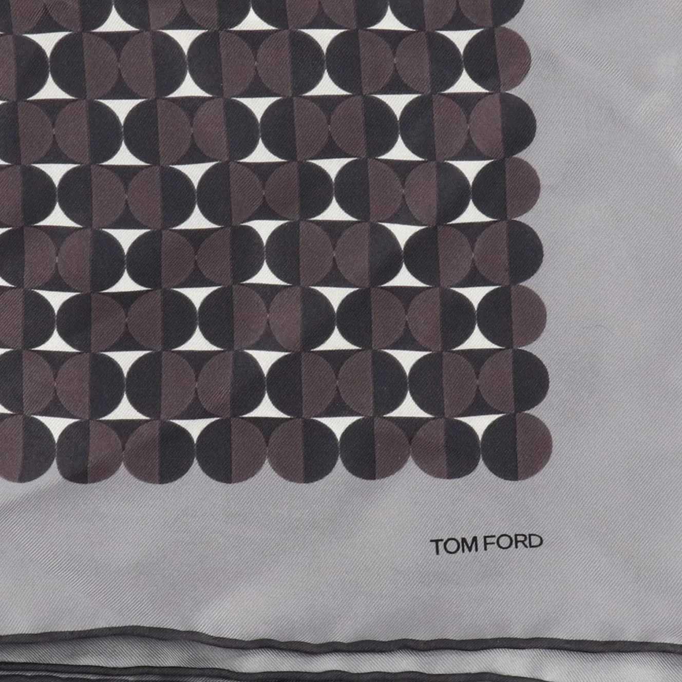 Tom Ford Mens Multicolored Pocket Square