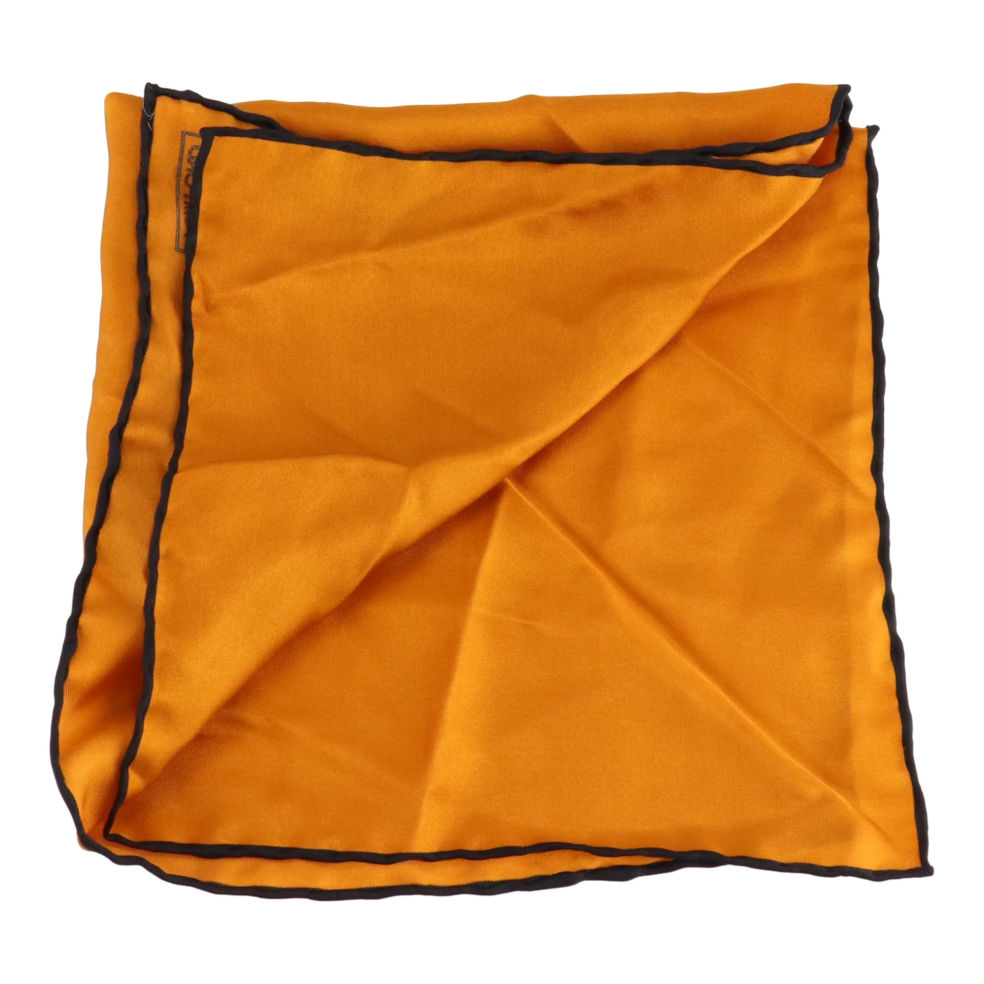 Tom Ford Mens Orange Pocket Square