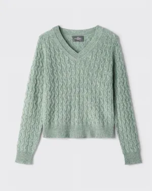 Twisted V-neck jumper Eric Bompard