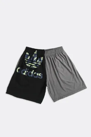 Unisex Rework Adidas Tee Shorts - S Frankie