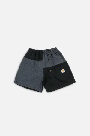 Unisex Rework Carhartt Patchwork Tee Shorts - XS Frankie