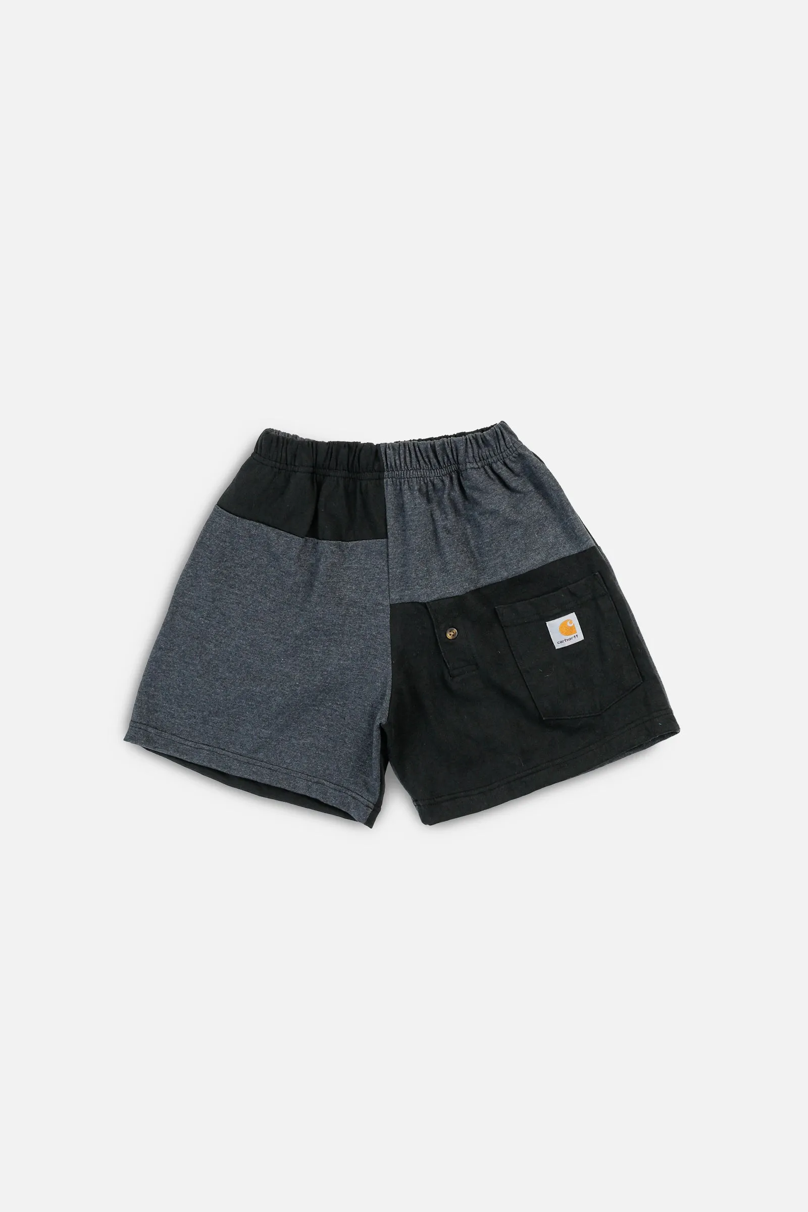 Unisex Rework Carhartt Patchwork Tee Shorts - XS Frankie