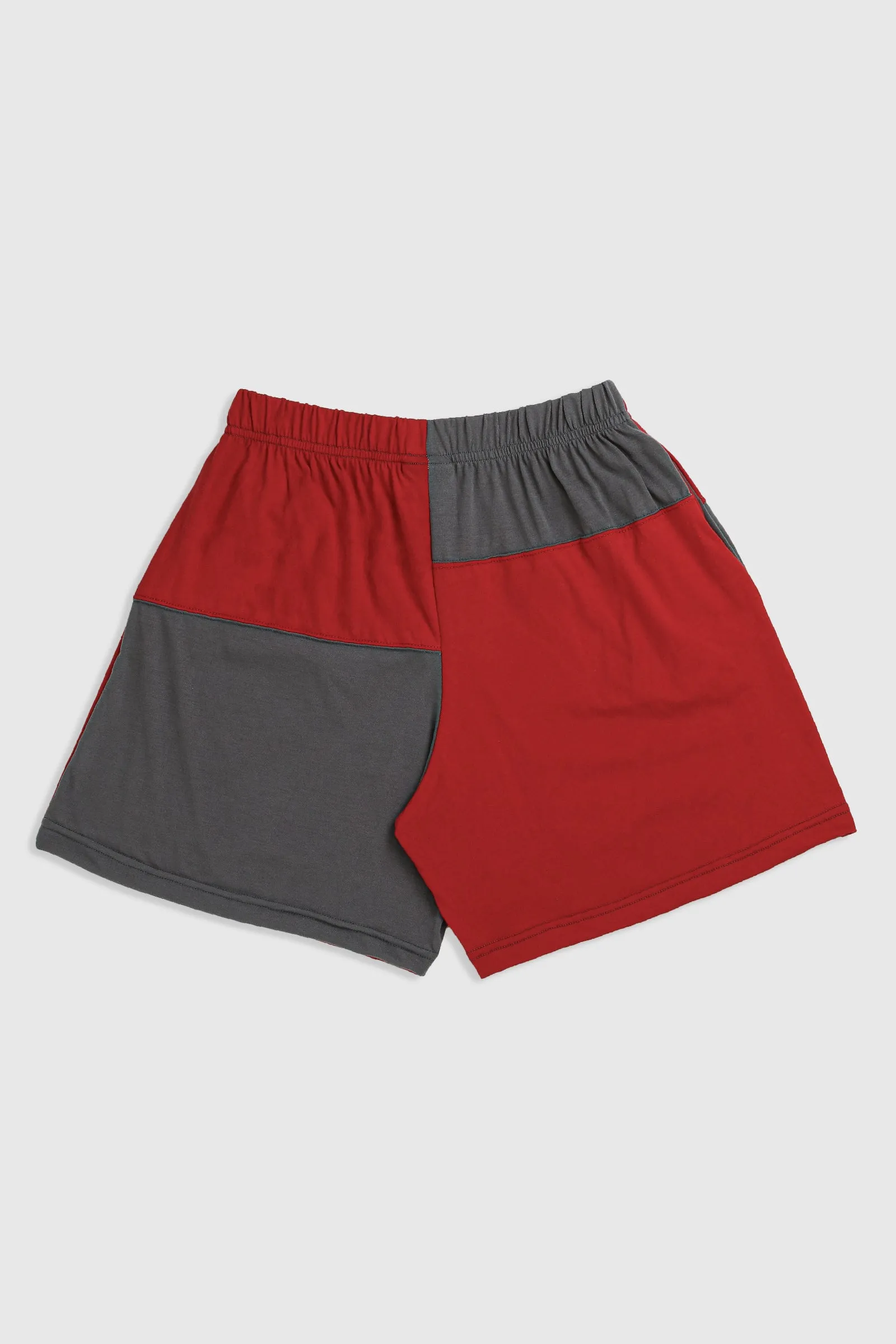 Unisex Rework Nike Patchwork Tee Shorts - S Frankie