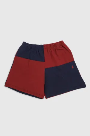 Unisex Rework Patchwork Tee Shorts - L Frankie