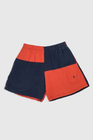 Unisex Rework Patchwork Tee Shorts - L Frankie