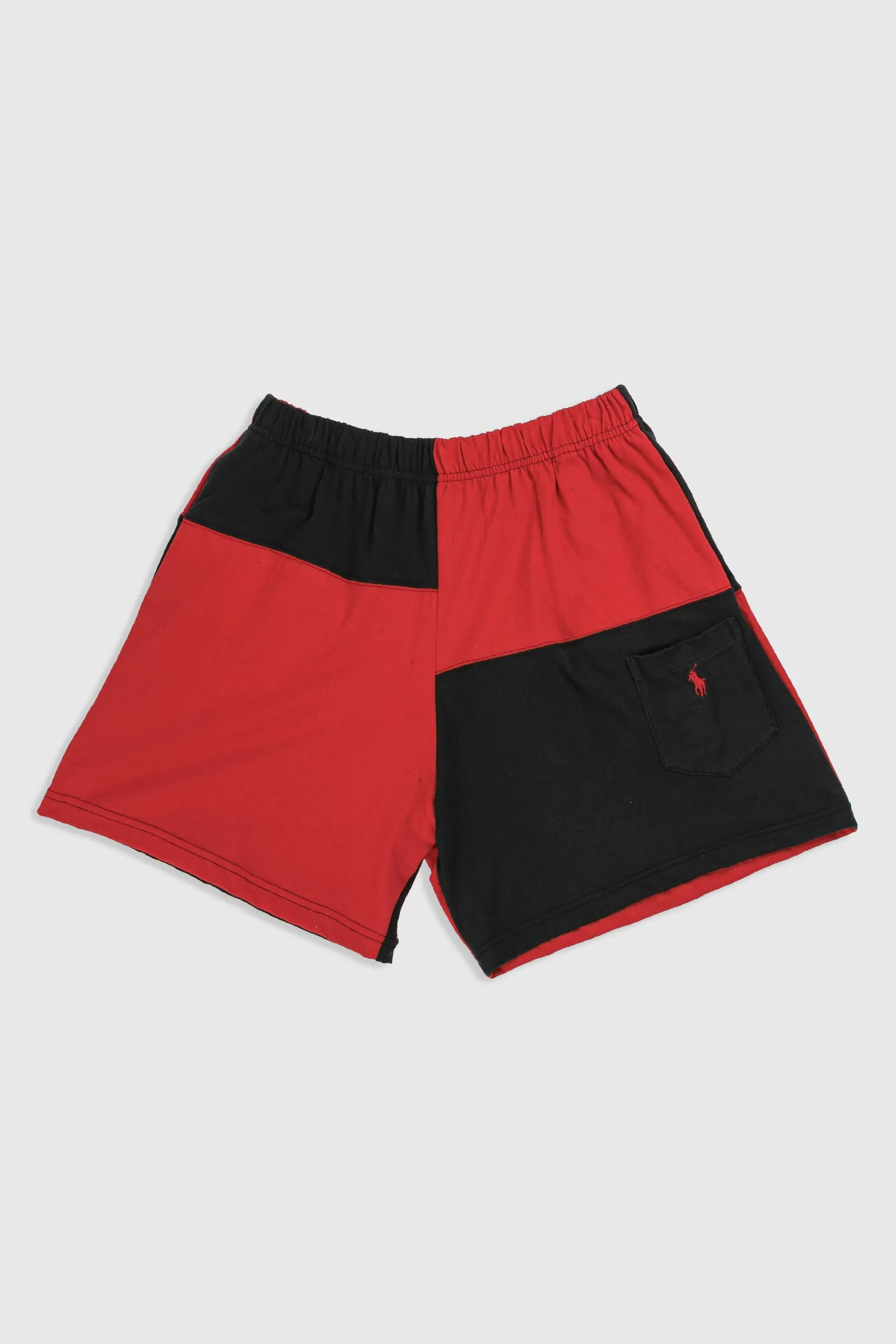Unisex Rework Patchwork Tee Shorts - XS, S, M, L Frankie