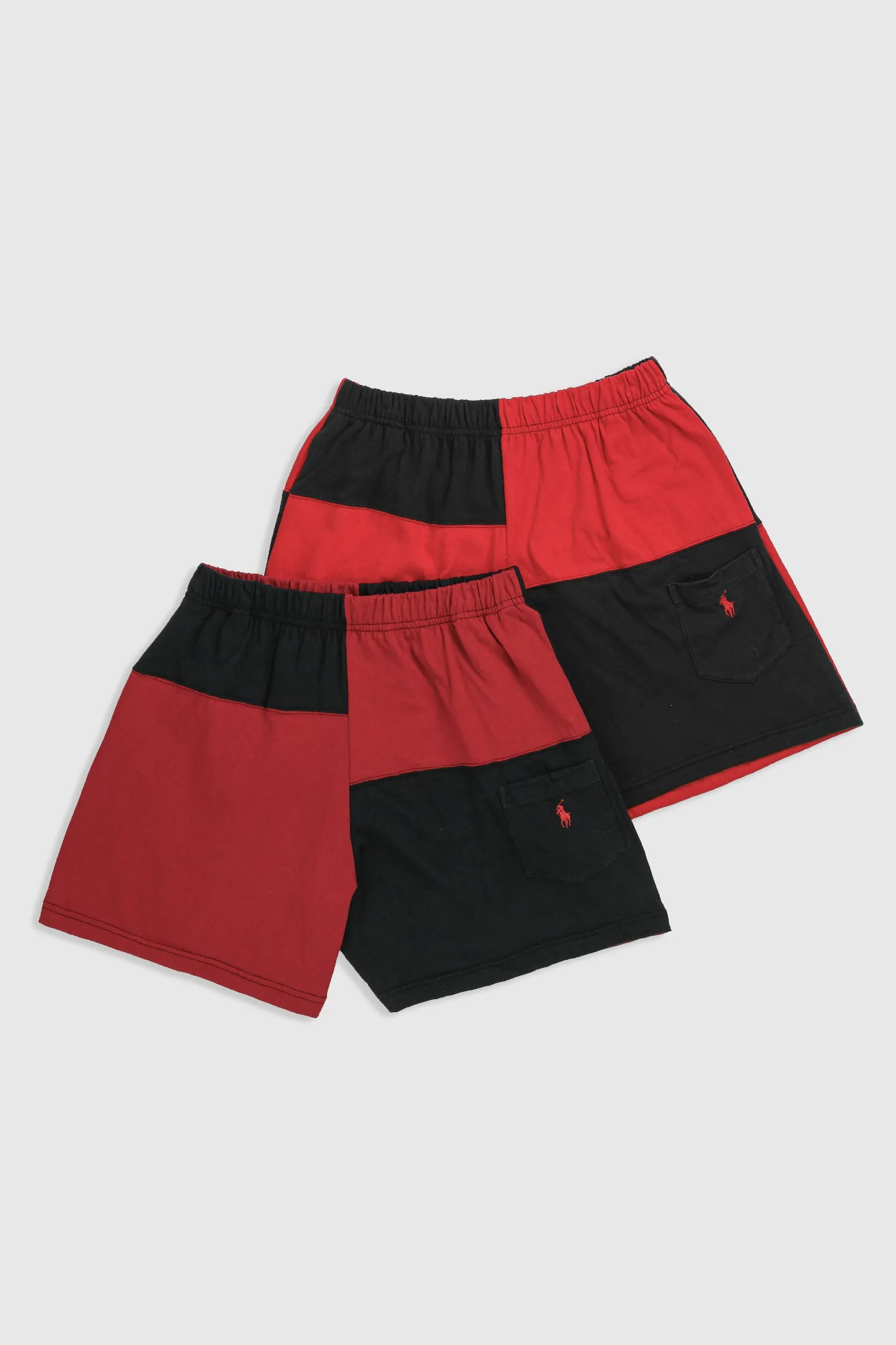 Unisex Rework Patchwork Tee Shorts - XS, S, M, L Frankie