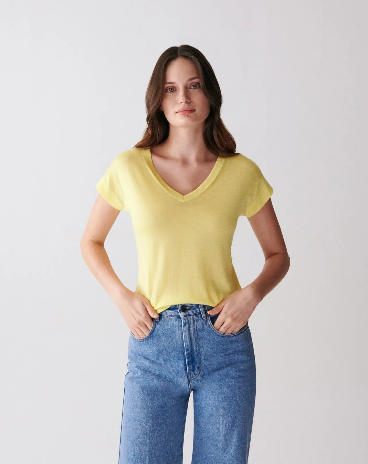 V-neck t-shirt Eric Bompard