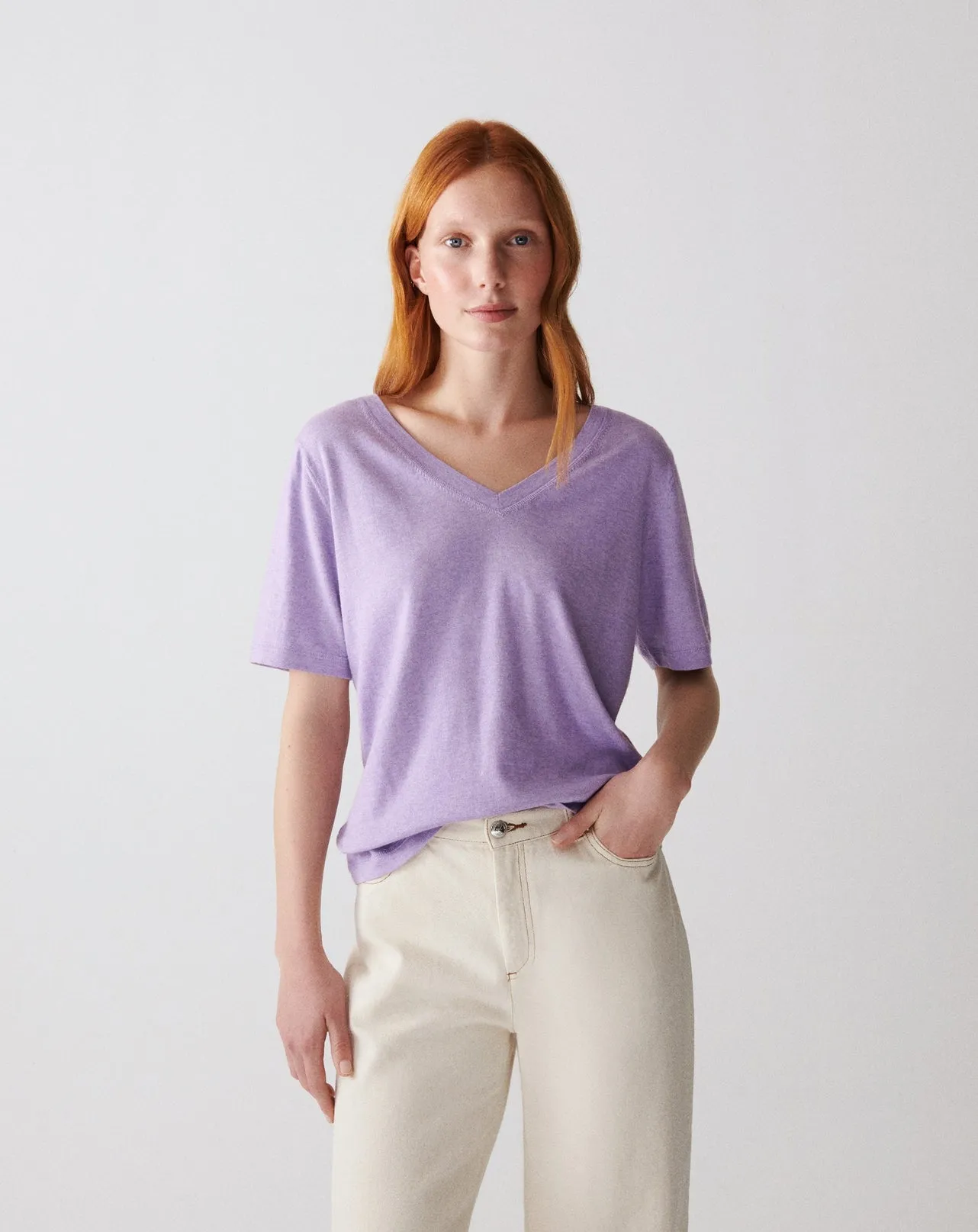 V-neck t-shirt Eric Bompard