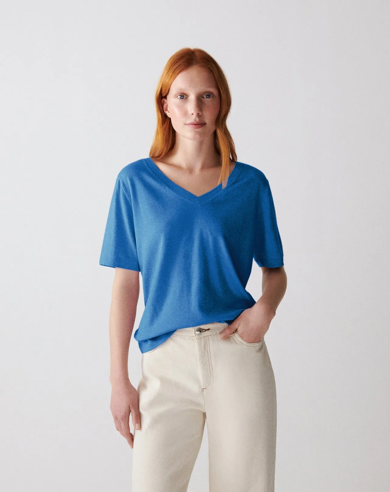 V-neck t-shirt Eric Bompard