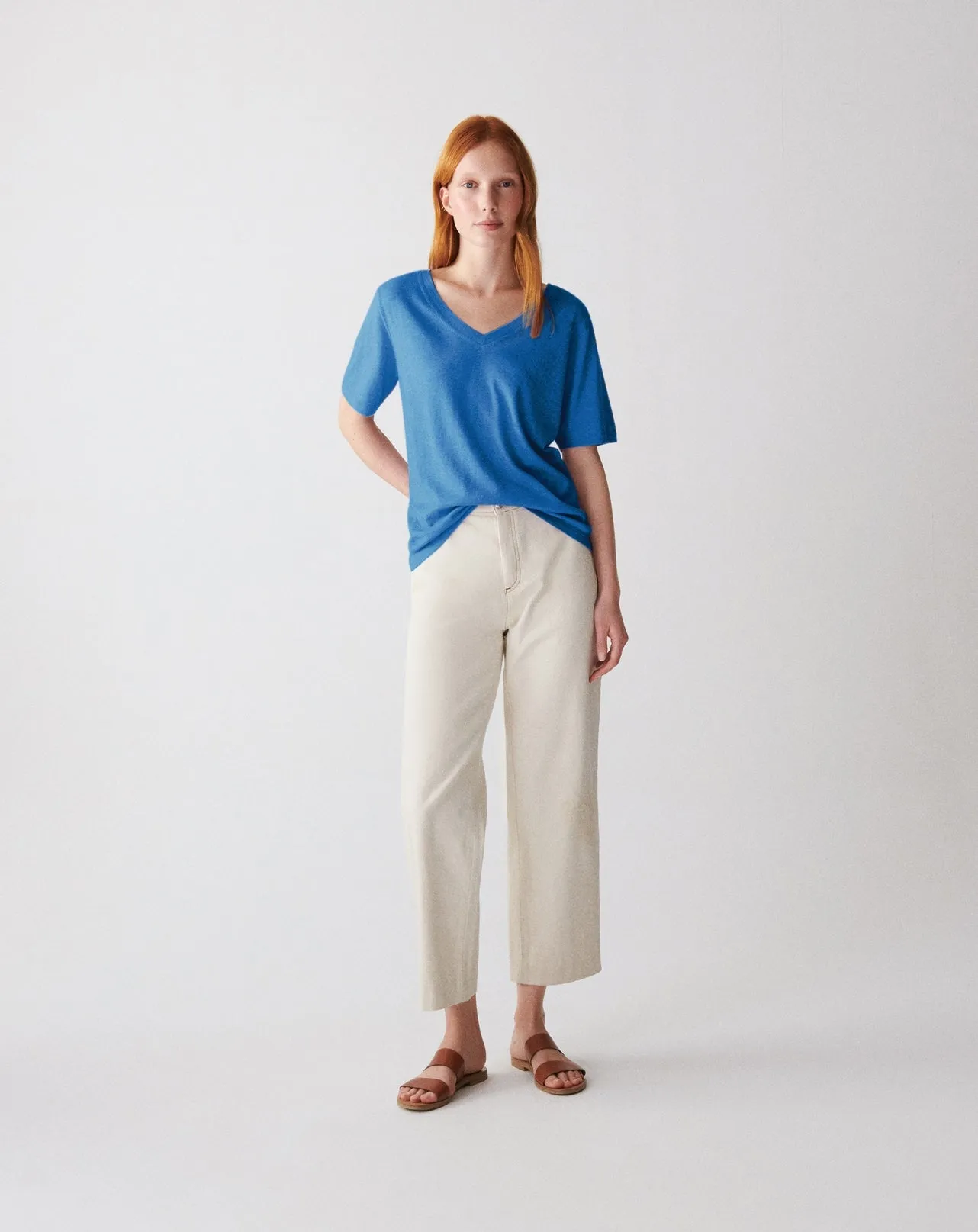 V-neck t-shirt Eric Bompard