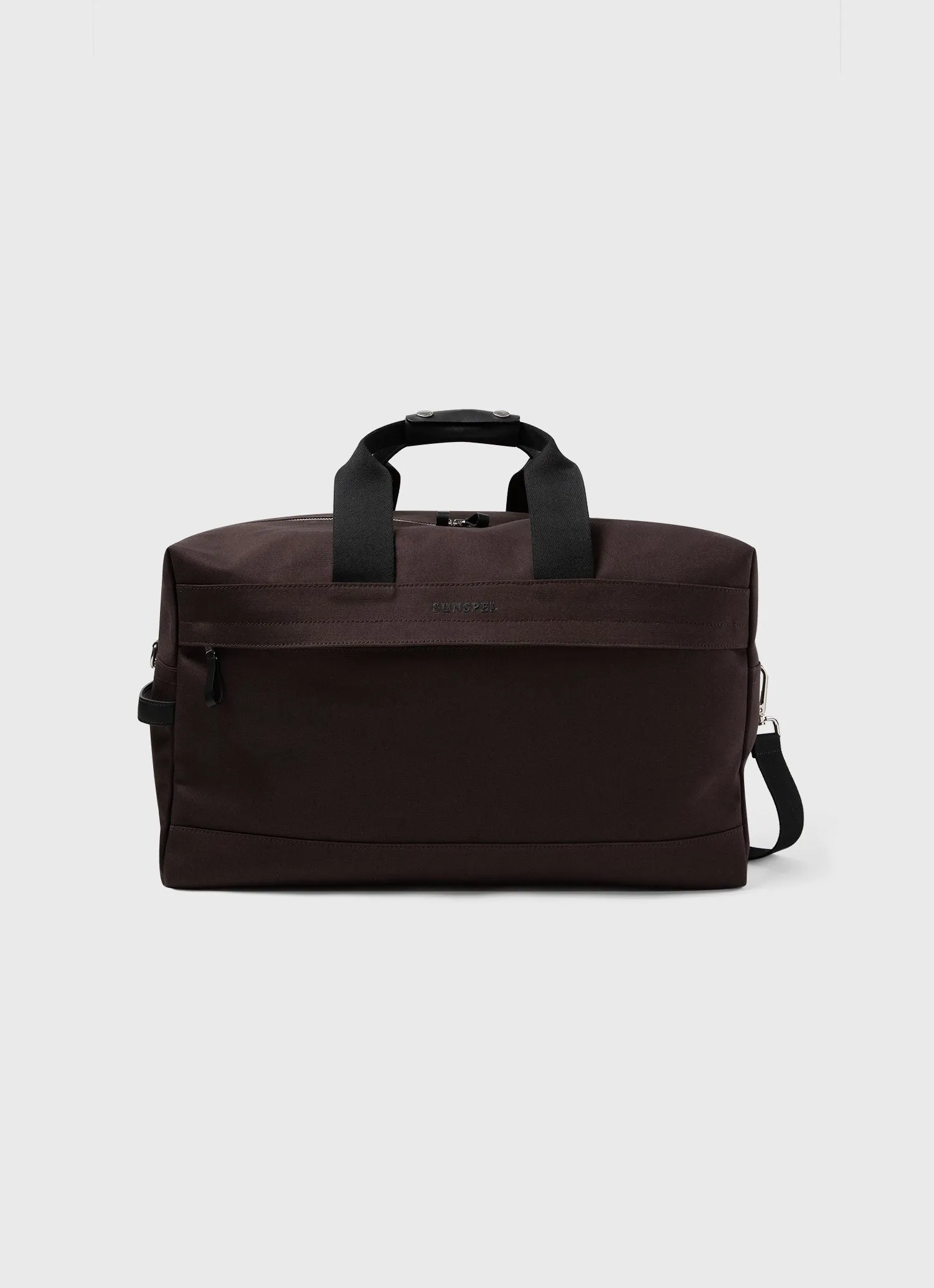 Weekend Bag in Brown Sunspel