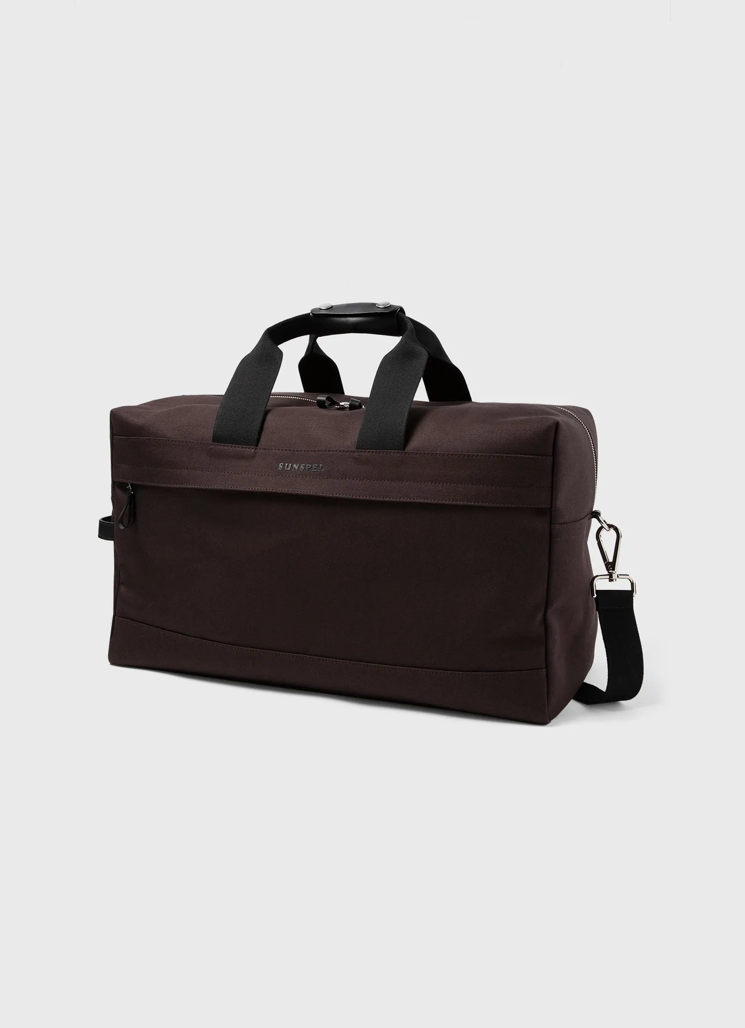 Weekend Bag in Brown Sunspel
