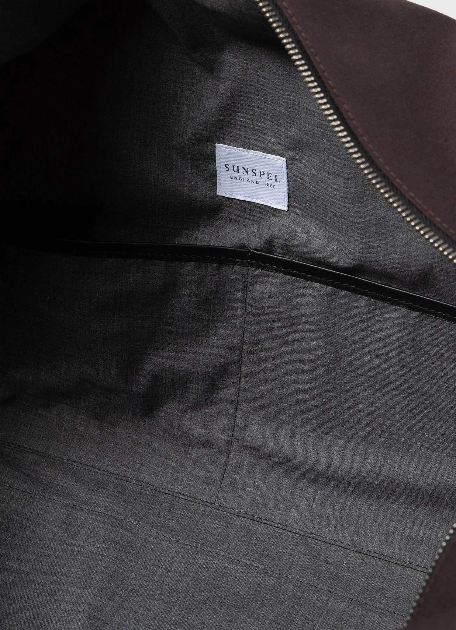 Weekend Bag in Brown Sunspel