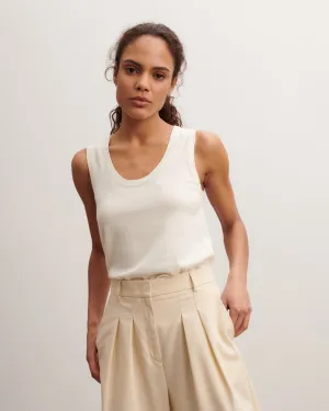 Wide strap tank top Eric Bompard