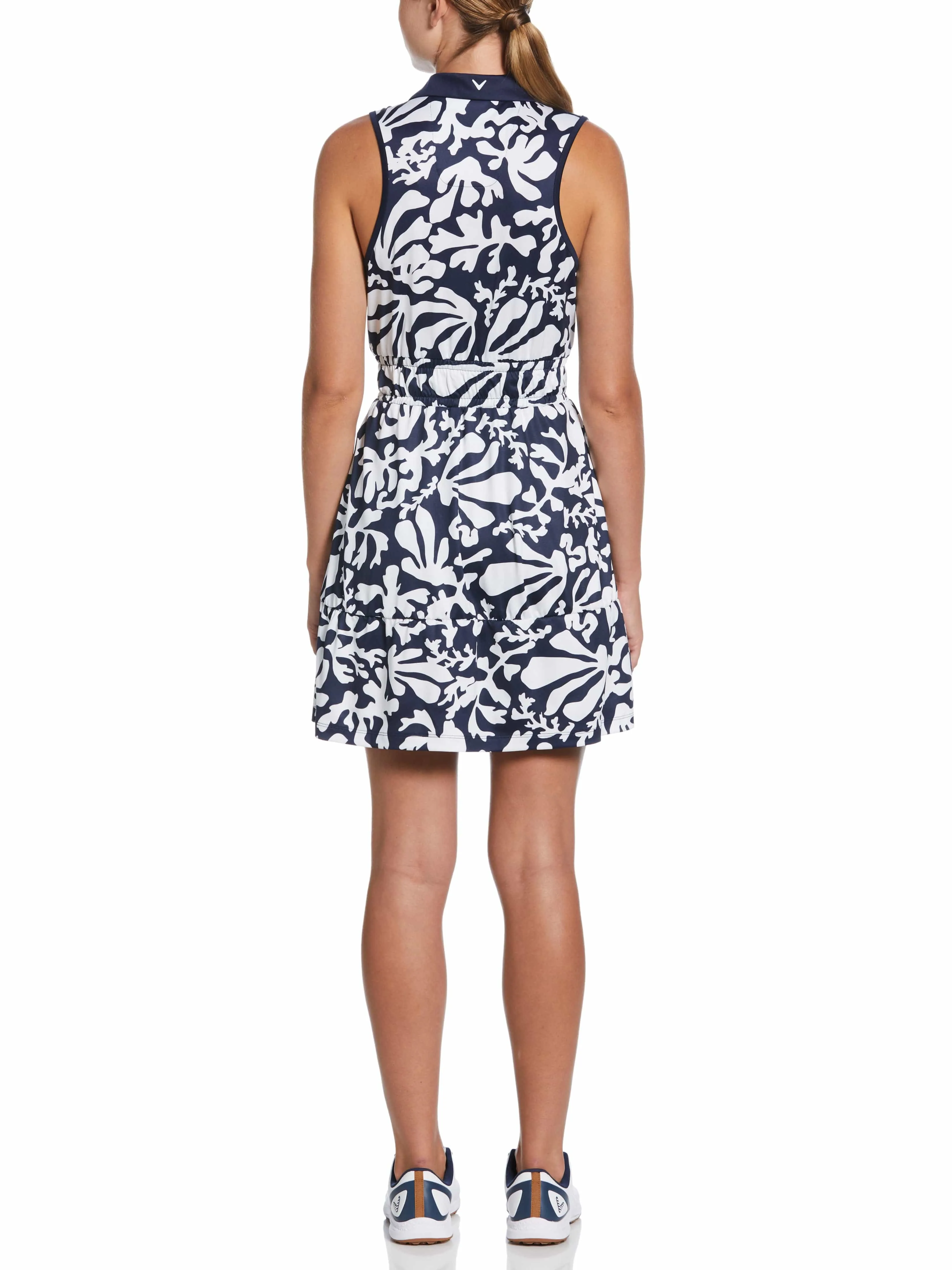 Womens Abstract Floral Print Golf Dress Callaway Apparel