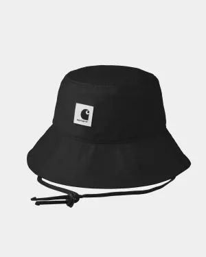 Womens Ashley Bucket Hat | Black Carhartt WIP
