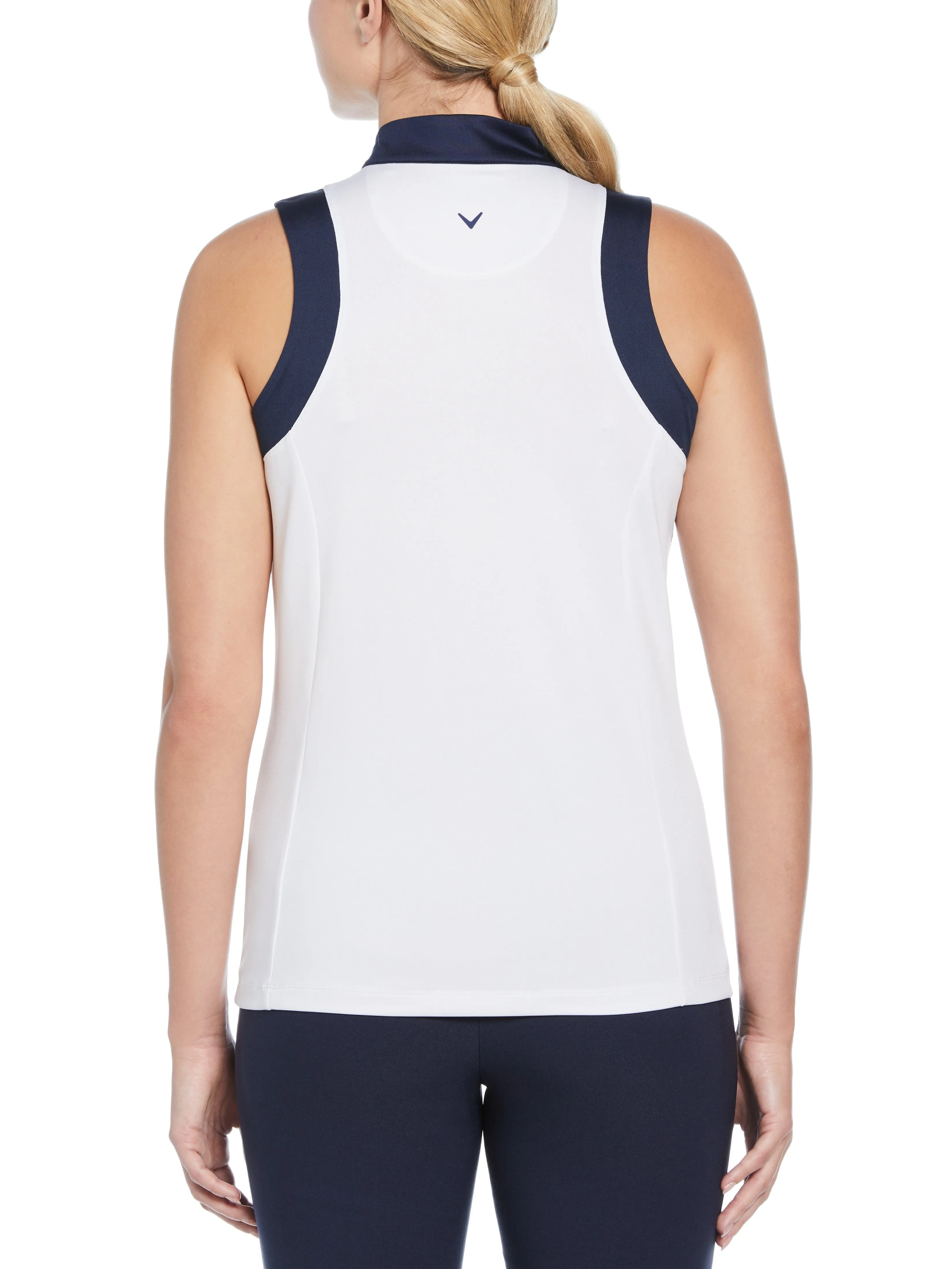 Womens Engineered Birdie Sleeveless Golf Top Callaway Apparel