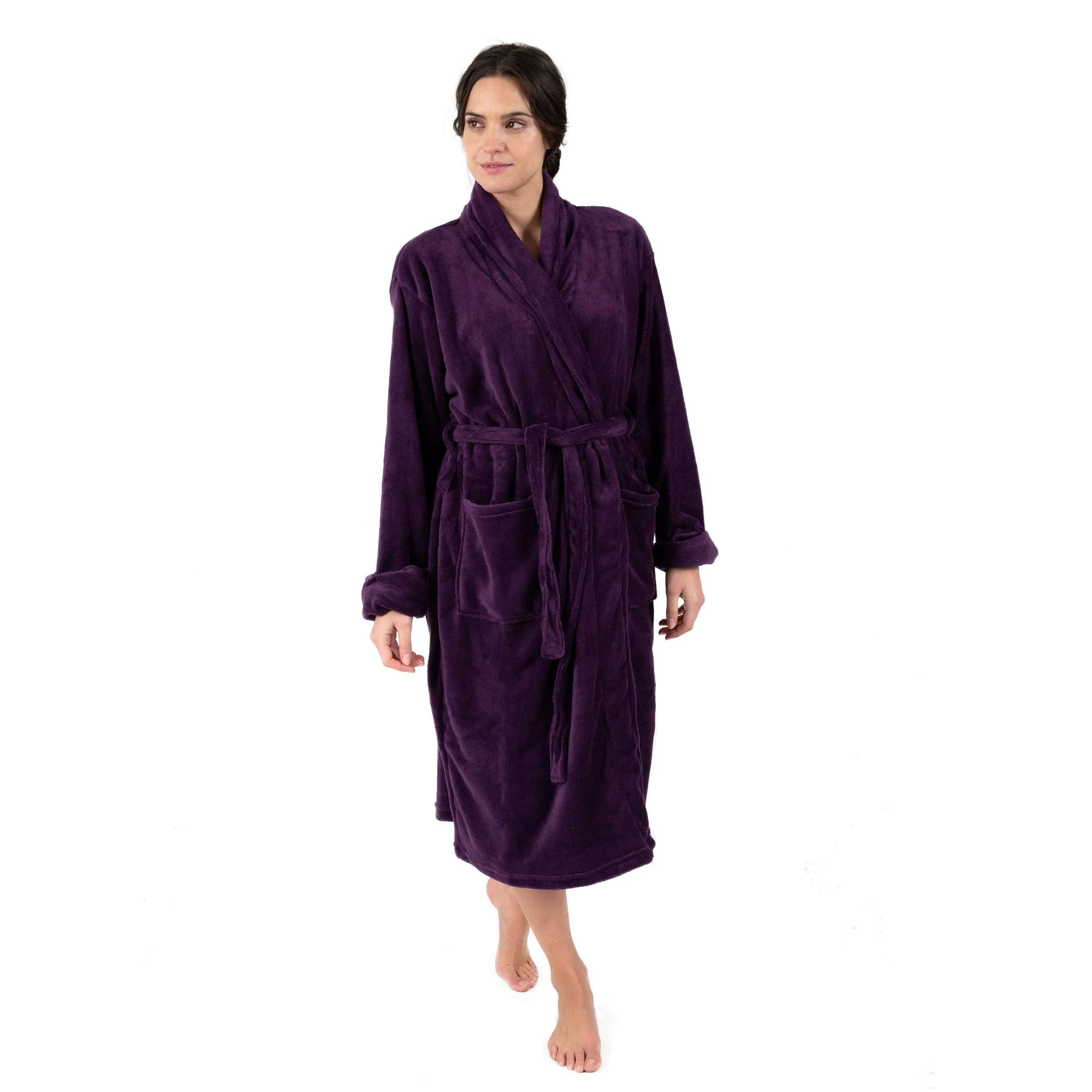 Womens Fleece Robe