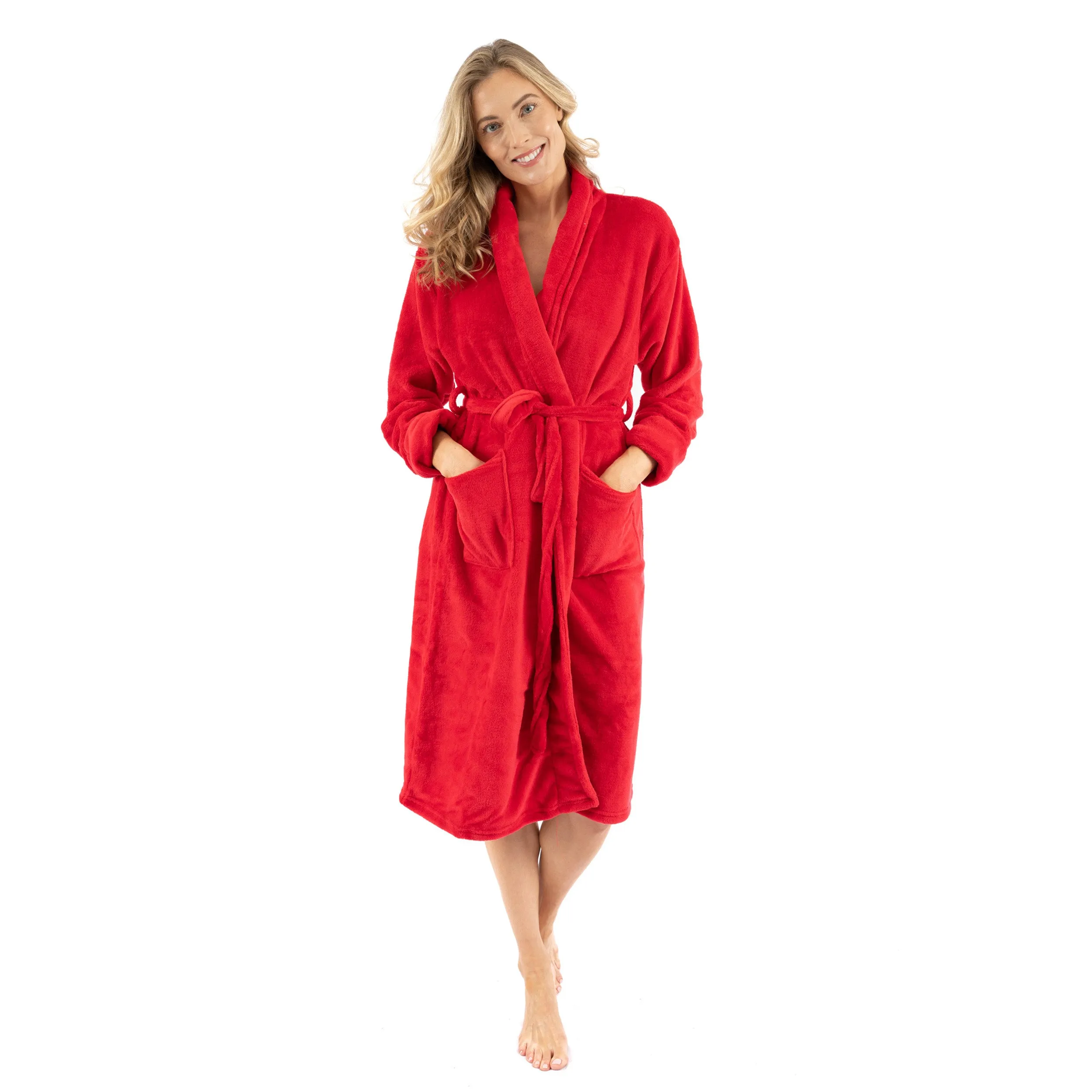 Womens Fleece Robe