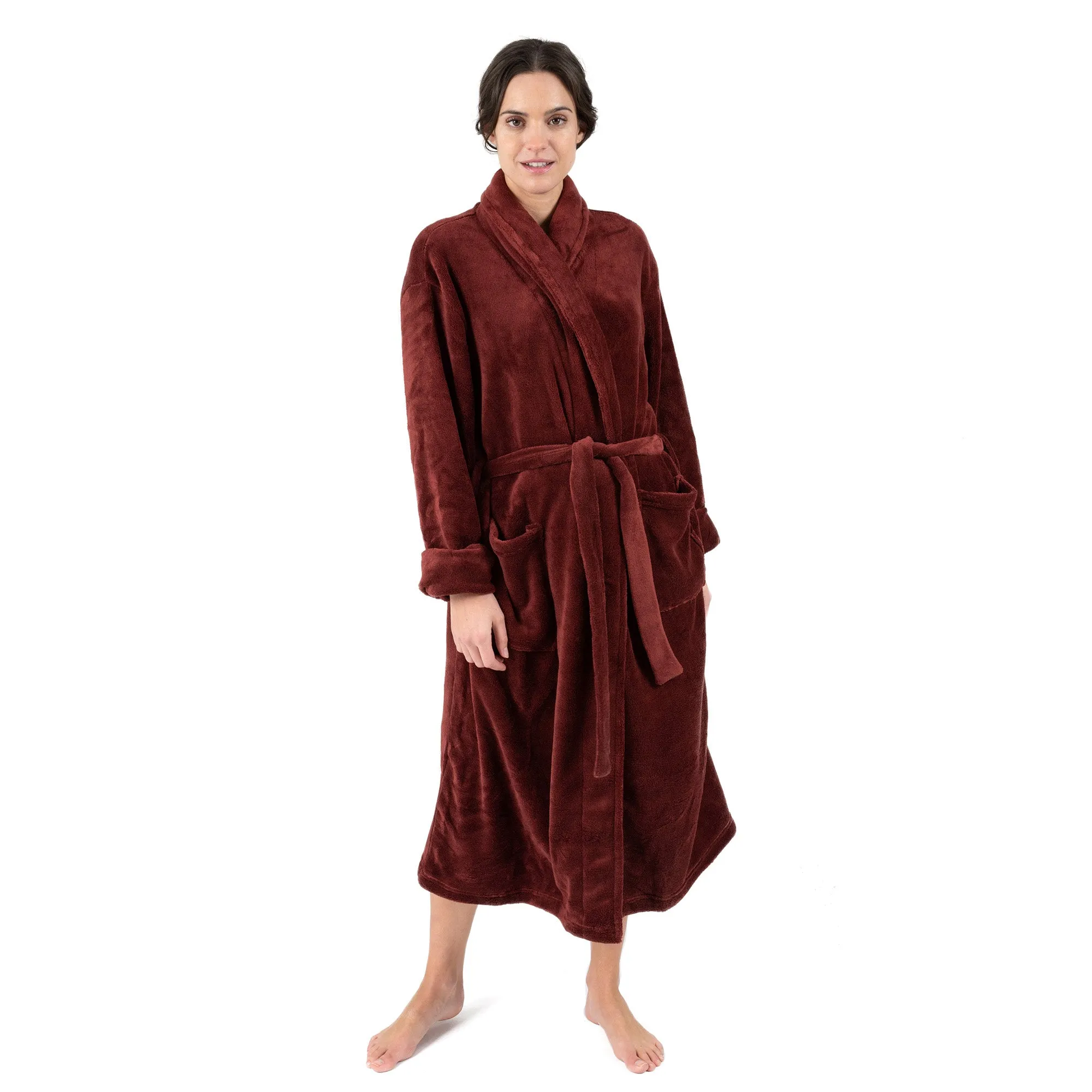 Womens Fleece Robe