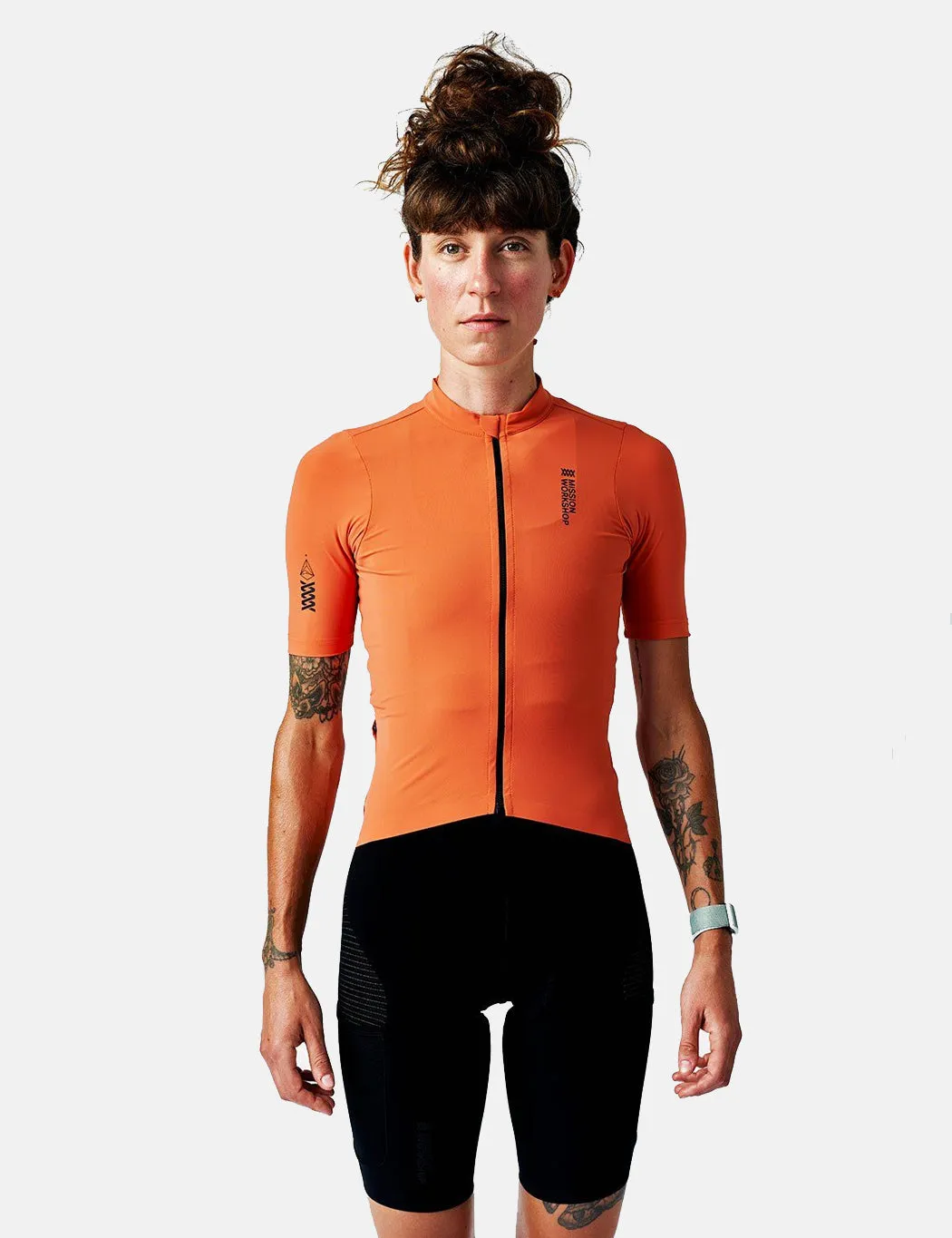 Womens Mission Workshop Mission Pro Jersey - Orange