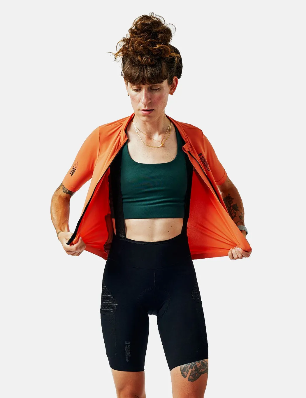 Womens Mission Workshop Mission Pro Jersey - Orange