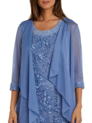 Womens Sheer Lace-Trim Jacket