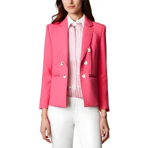 Womens Stretch Office Double-Breasted Blazer