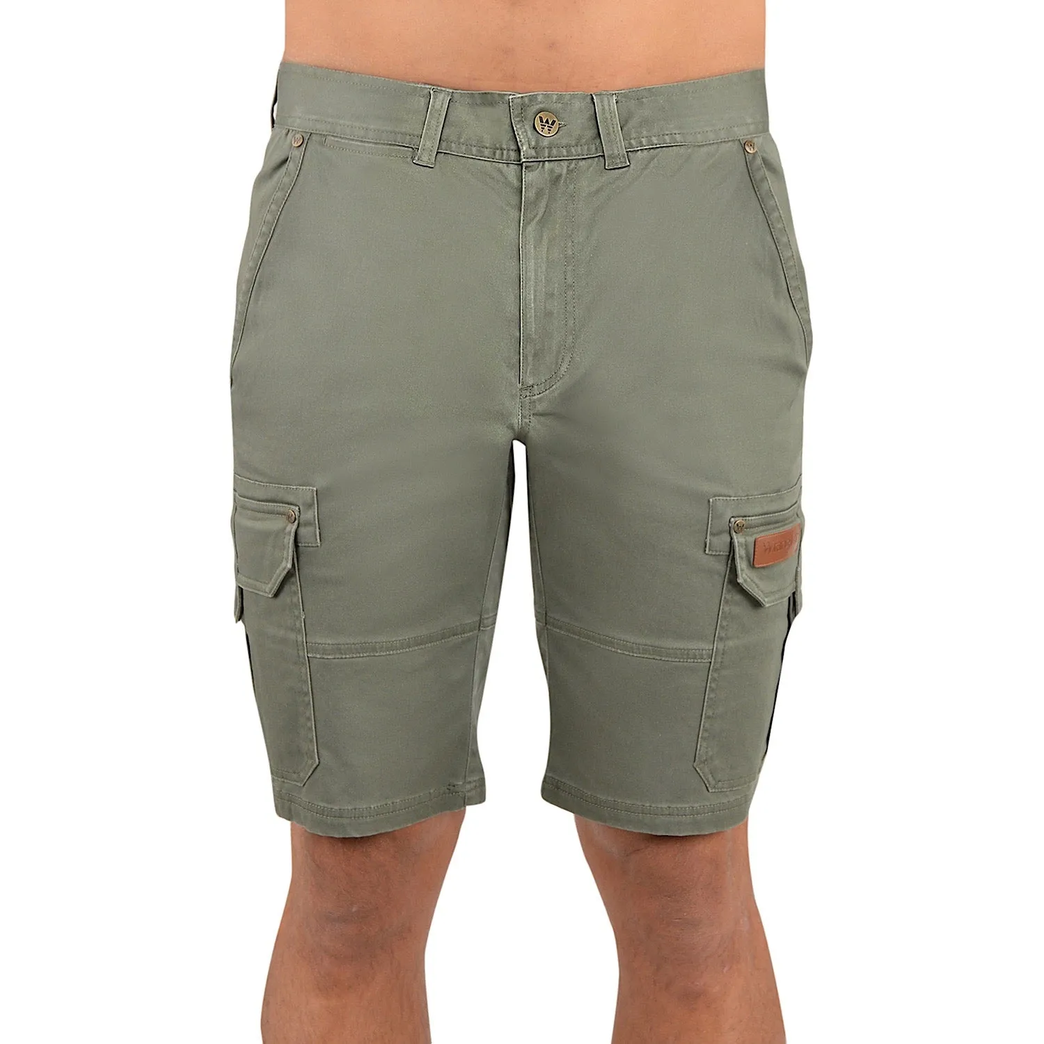 Wrangler Mens Cooper Cargo Short Olive