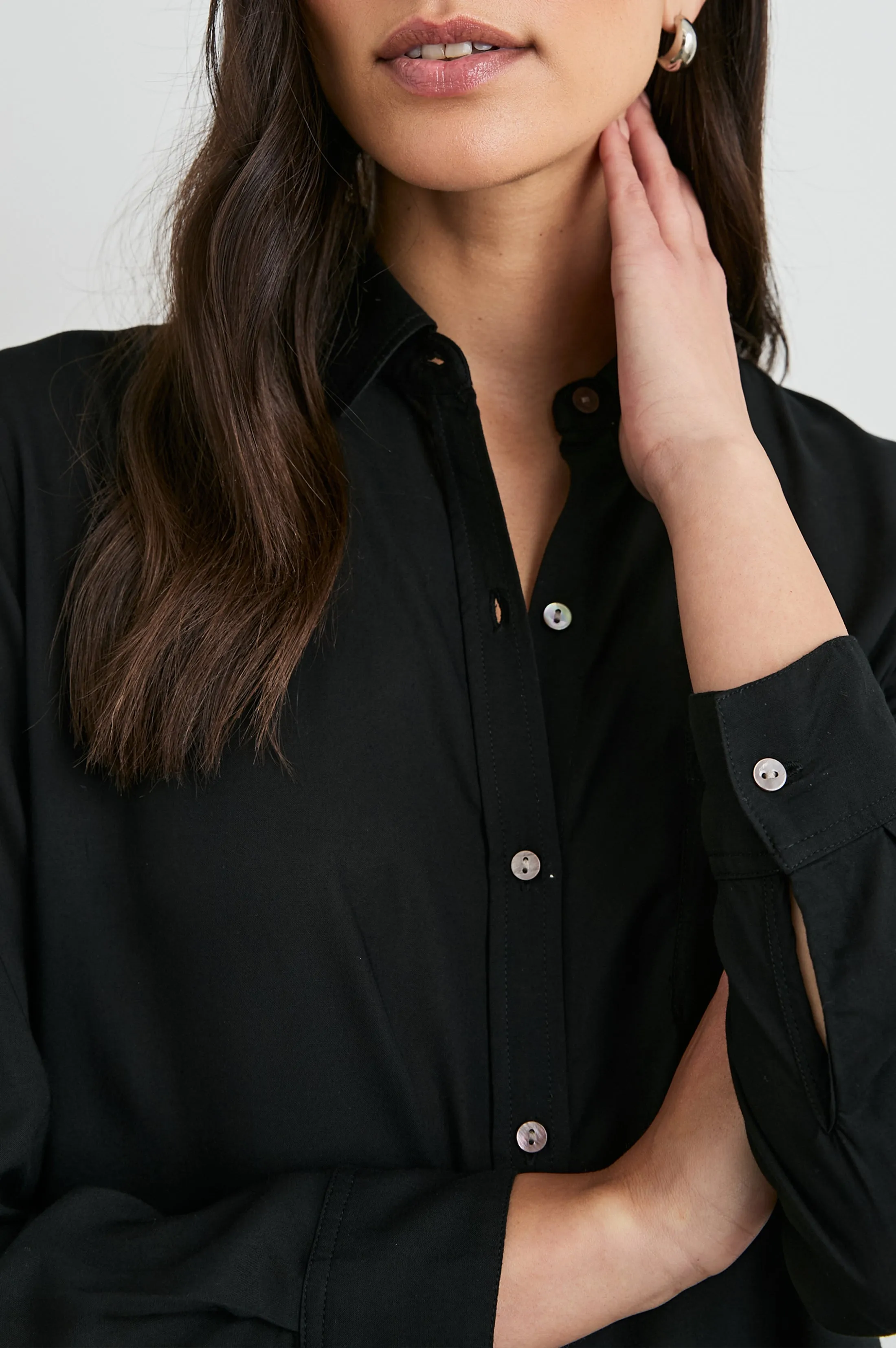 WREN SHIRT - BLACK Rails