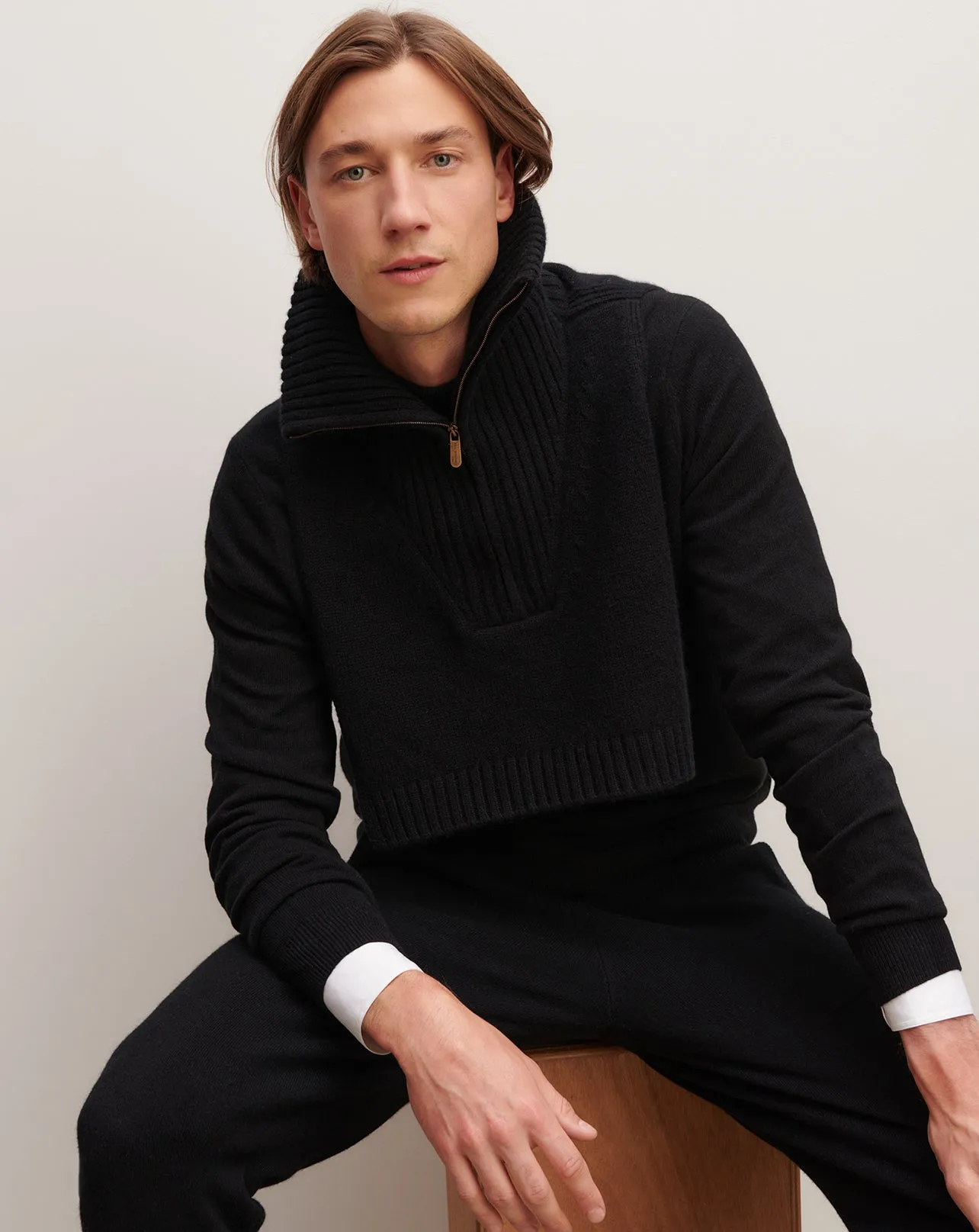 Zip-neck bib Eric Bompard