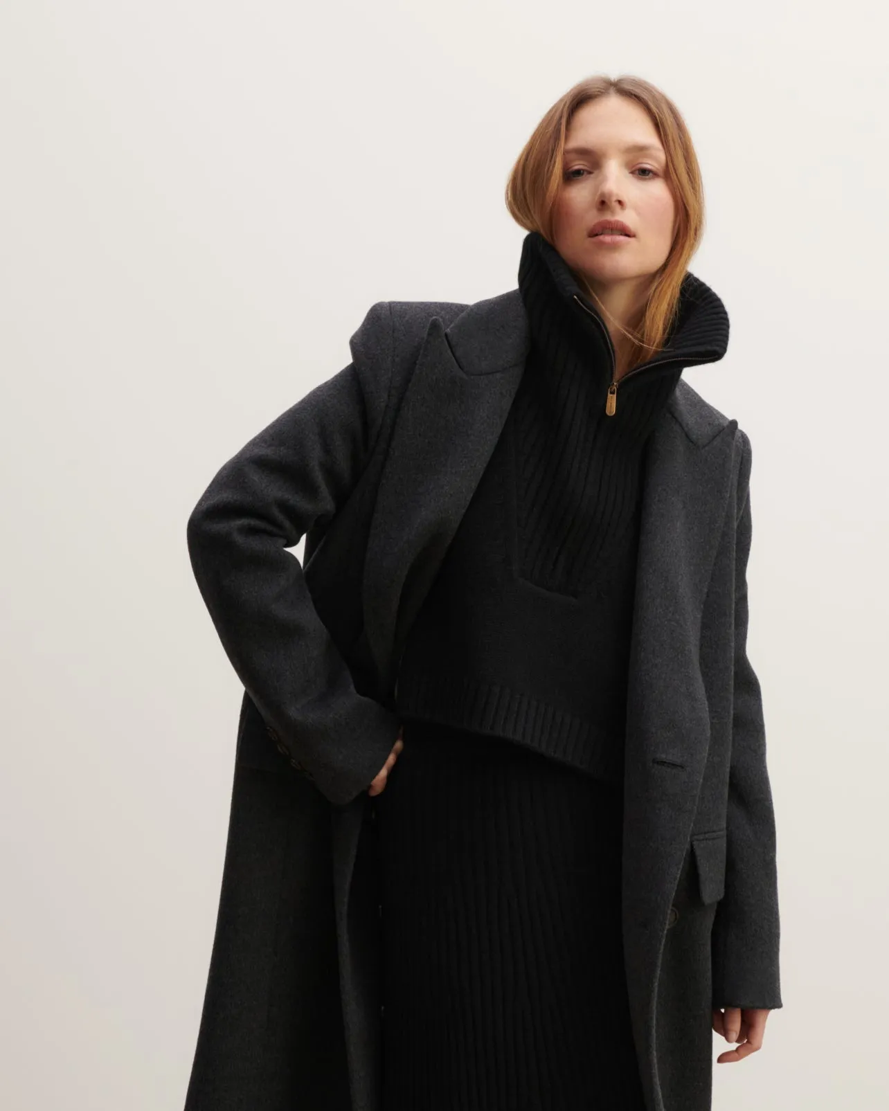 Zip-neck bib Eric Bompard