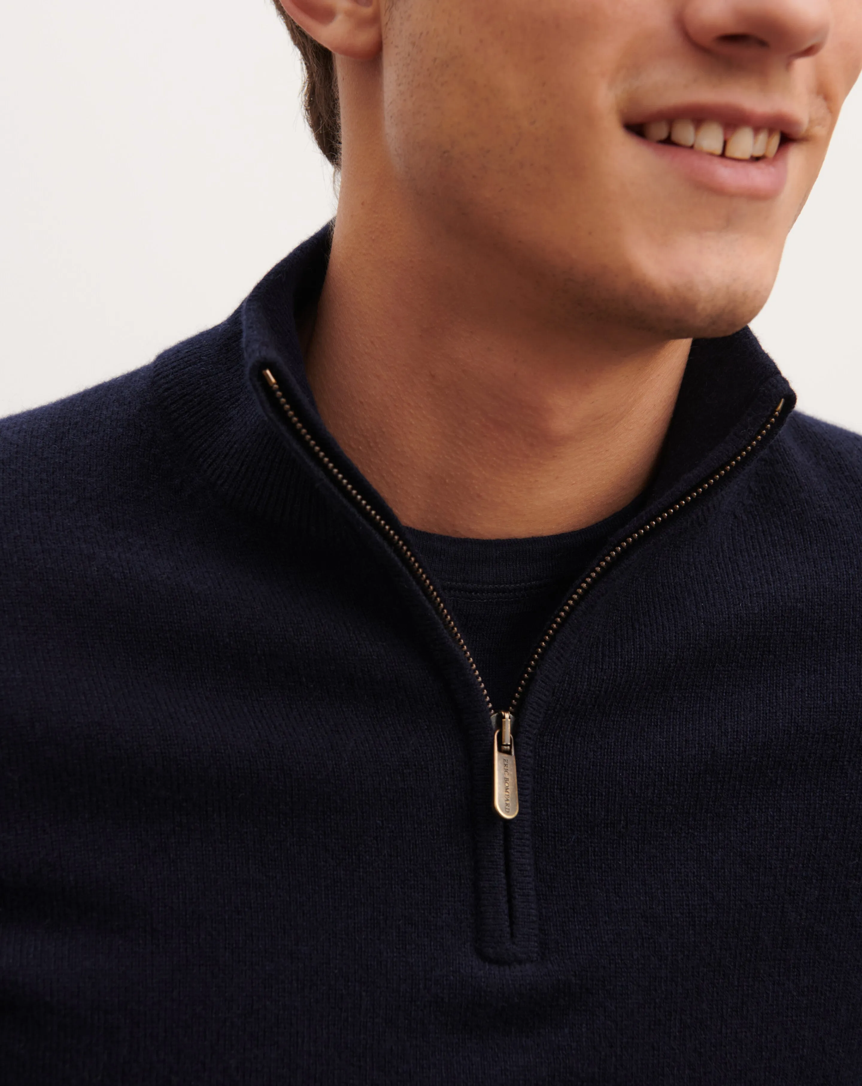 Zip-neck pullover Eric Bompard