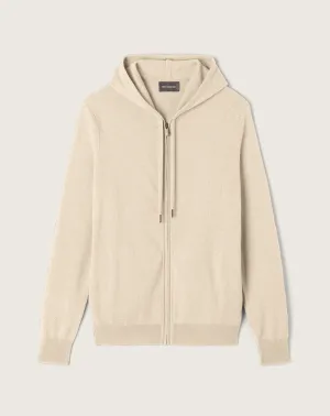Zip-up hooded pullover Eric Bompard
