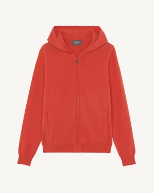 Zip-up hooded pullover Eric Bompard