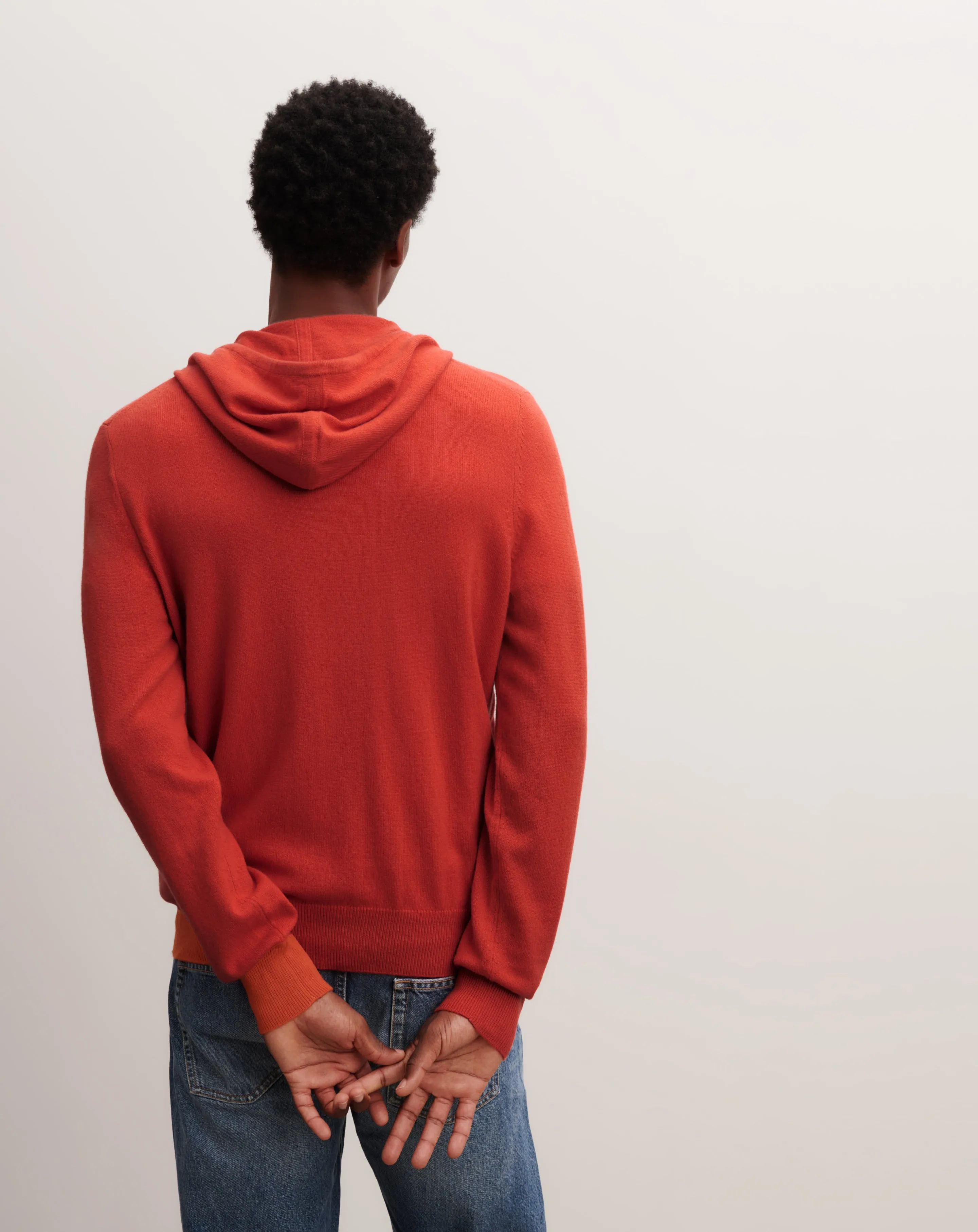 Zip-up hooded pullover Eric Bompard