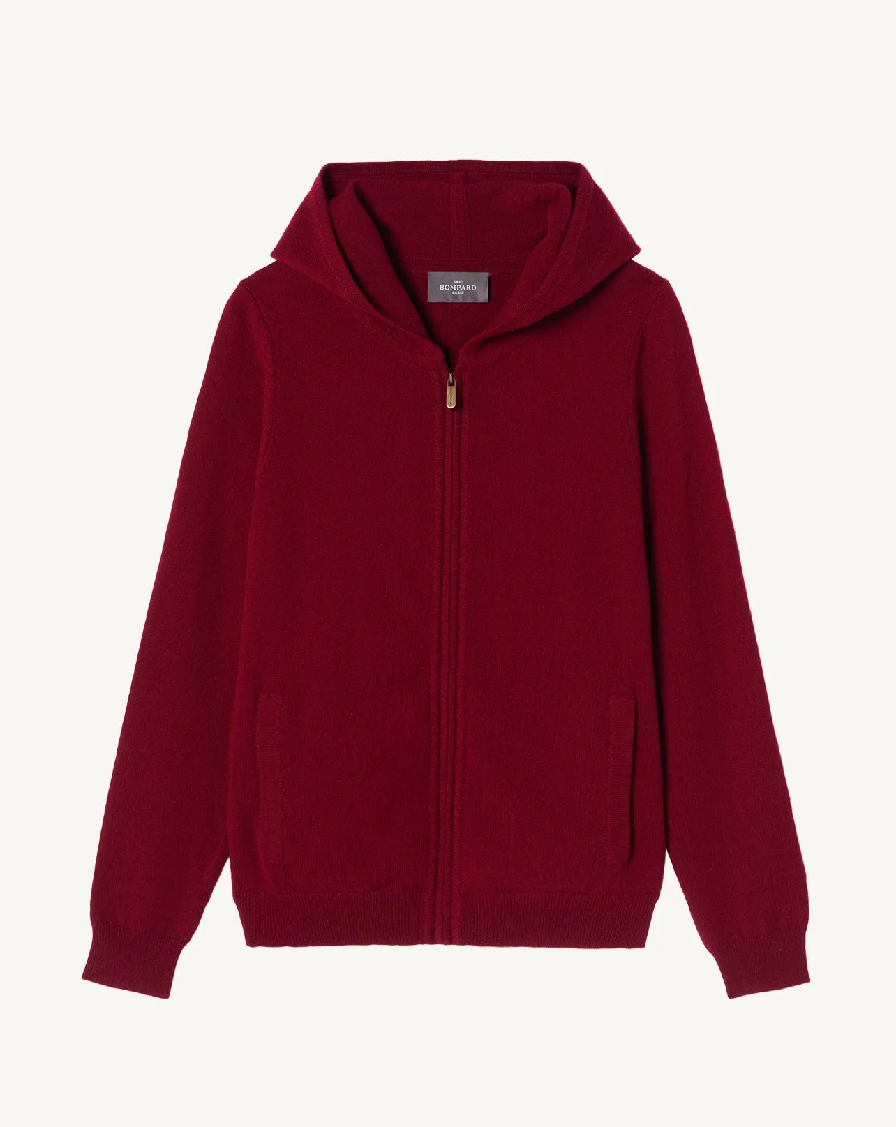 Zip-up hooded pullover Eric Bompard