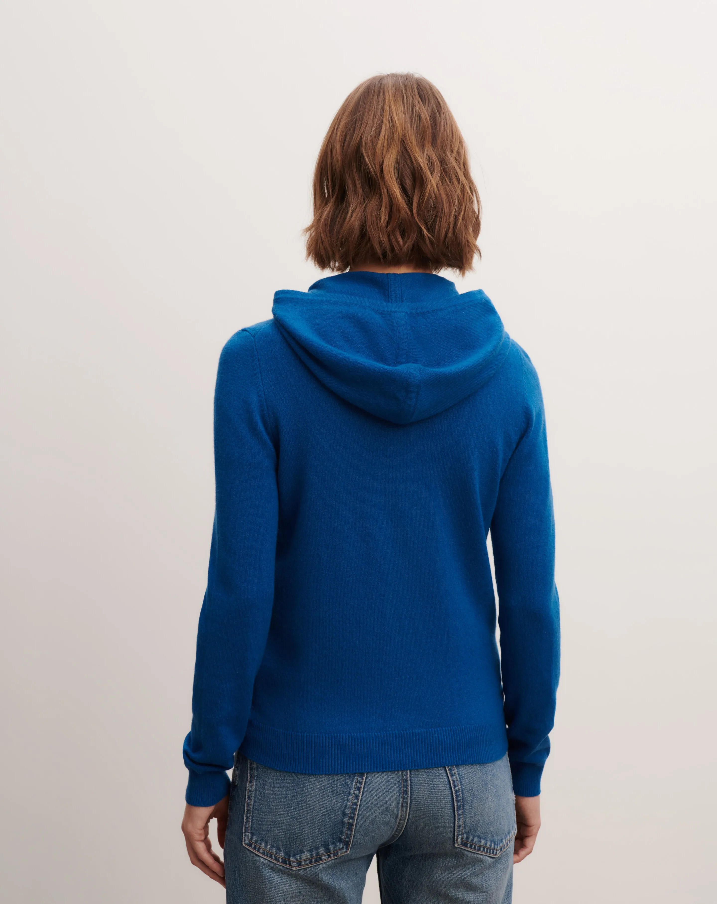 Zip-up hooded pullover Eric Bompard
