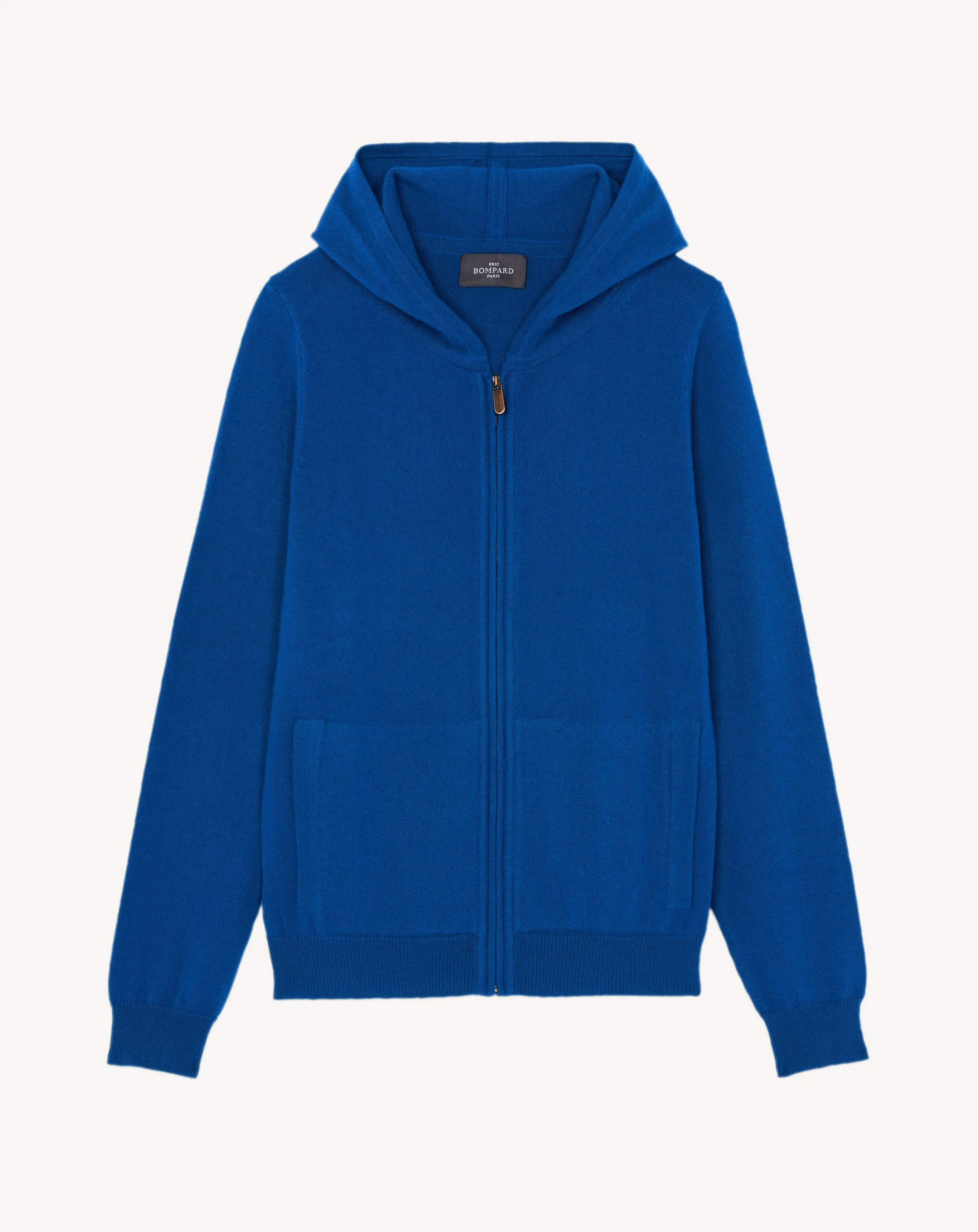 Zip-up hooded pullover Eric Bompard