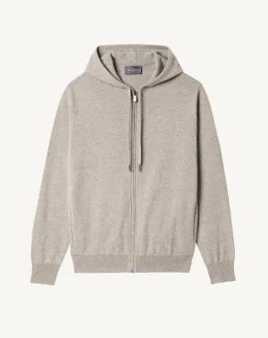 Zip-up hooded pullover Eric Bompard