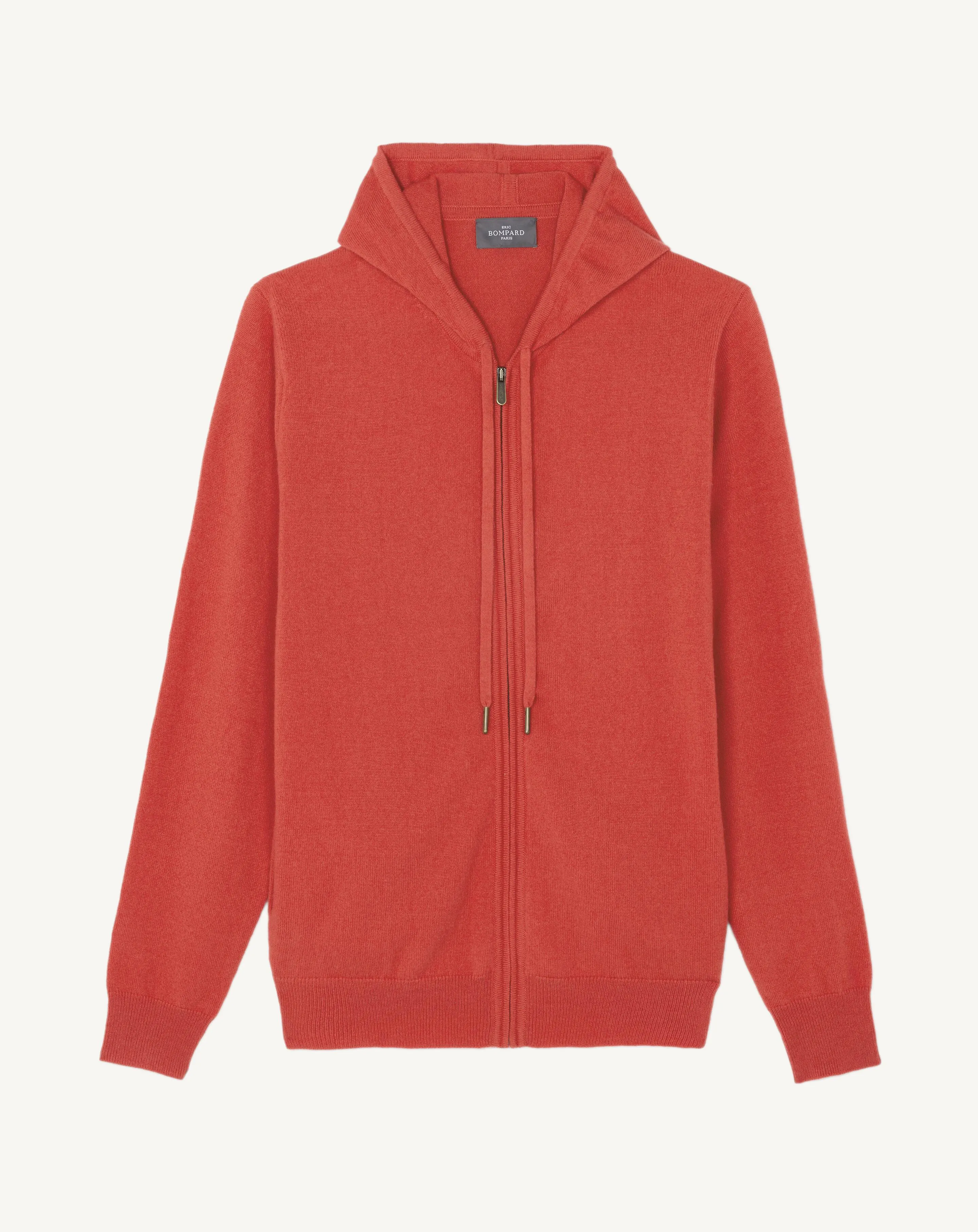 Zip-up hooded pullover Eric Bompard