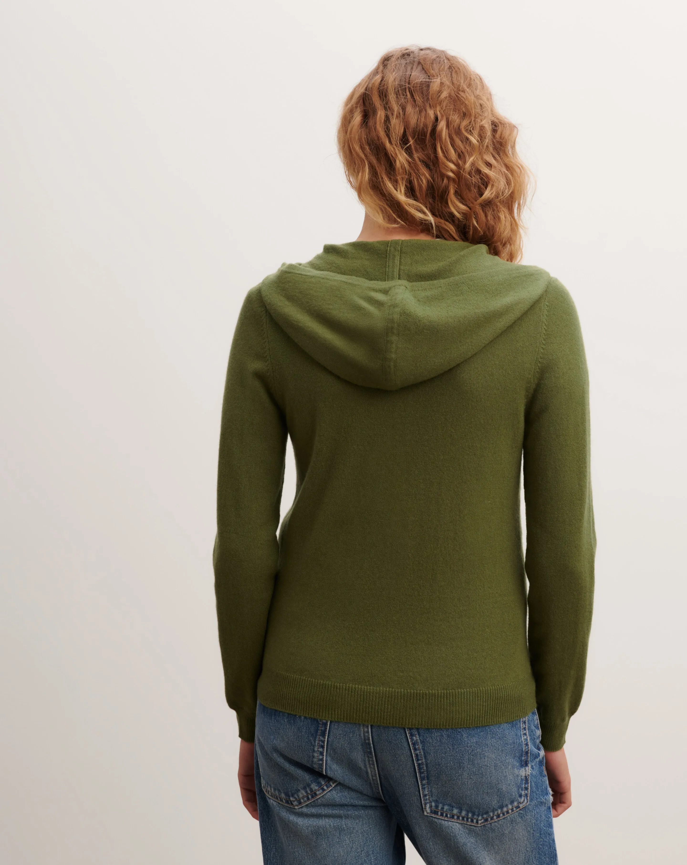 Zip-up hooded pullover Eric Bompard