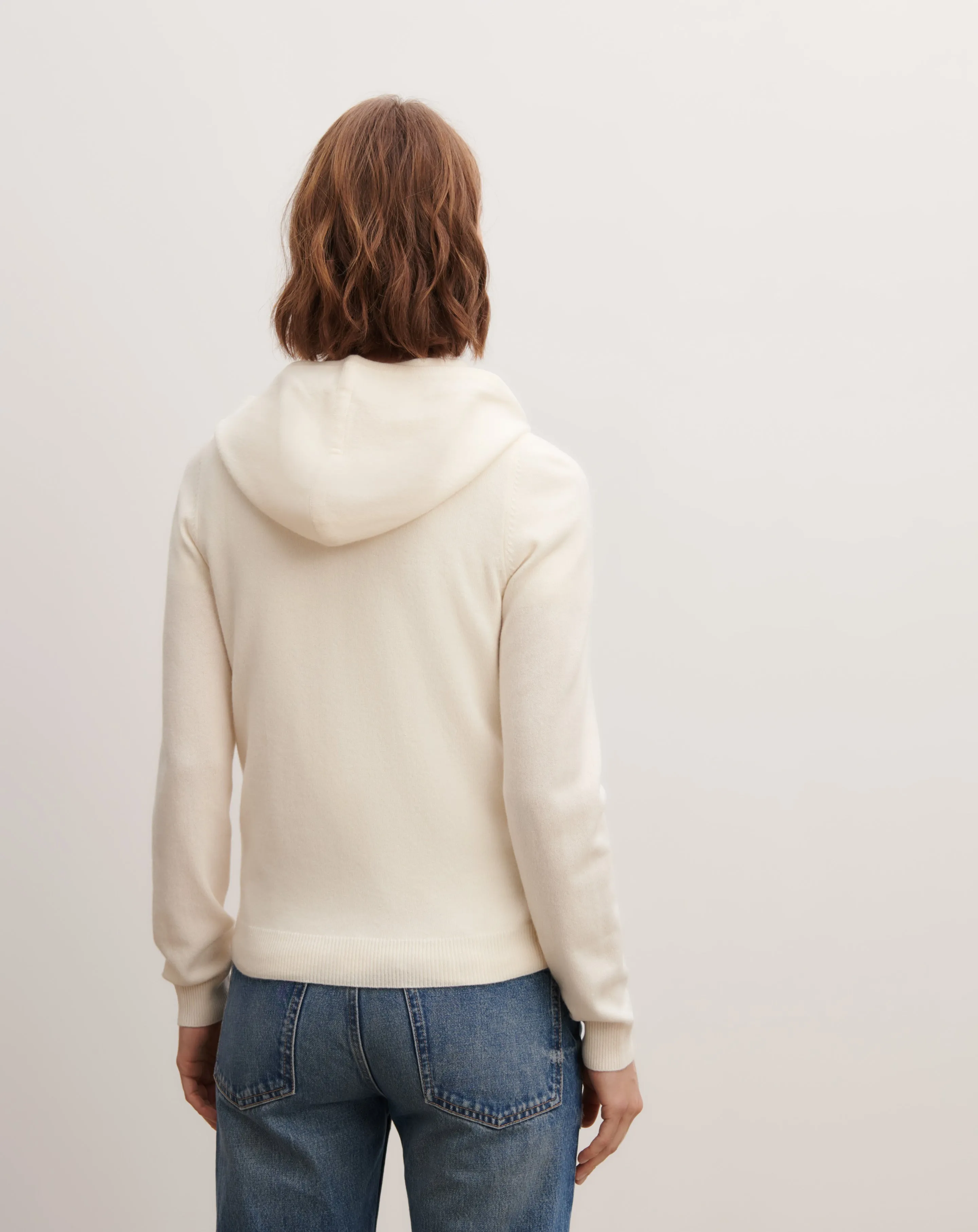 Zip-up hooded pullover Eric Bompard